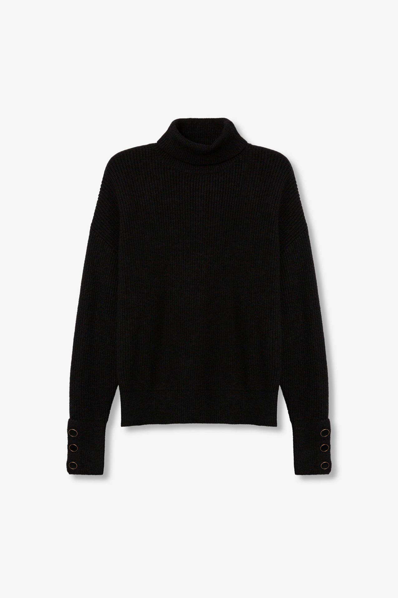 Sweater With Decorative Buttons