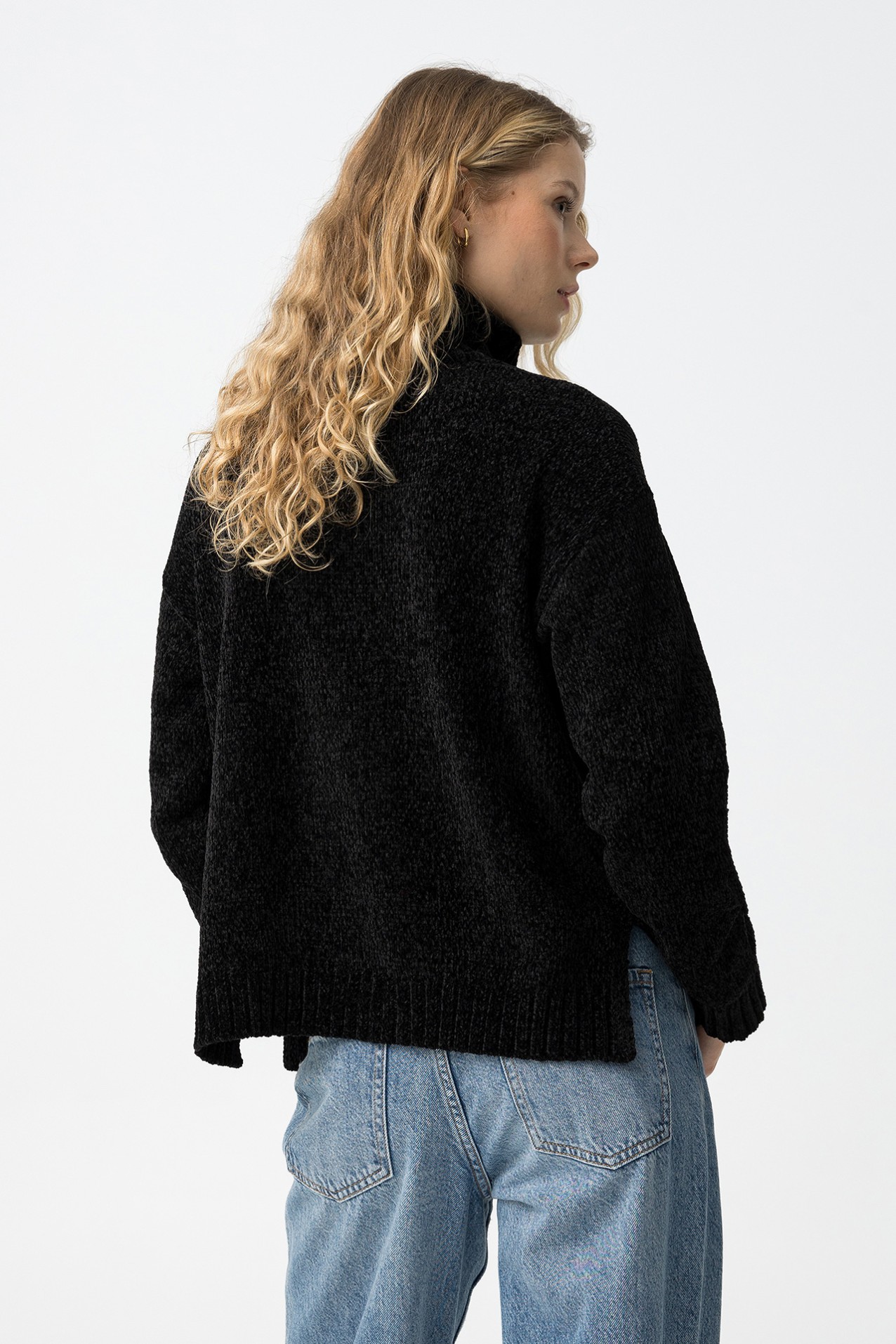 Camisola Slim Fit em Malha Texturizada