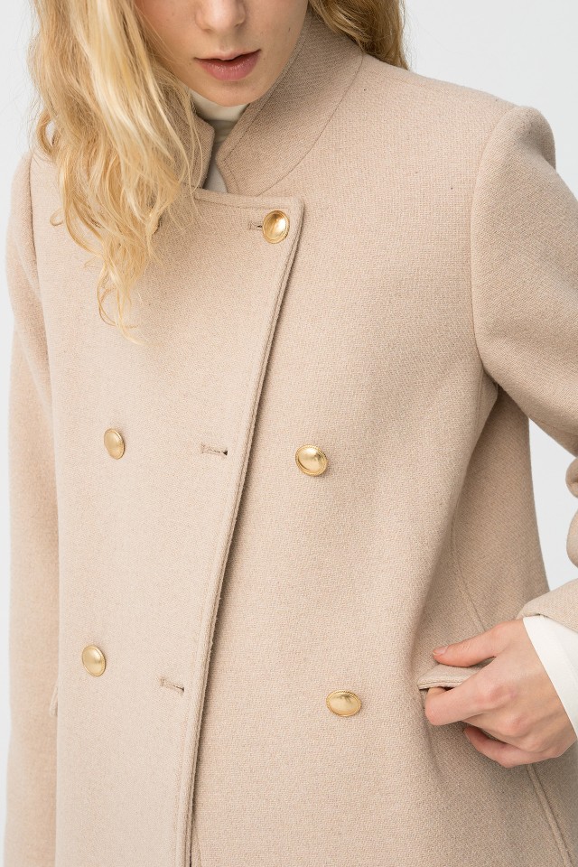 Abrigo Largo Slim Fit