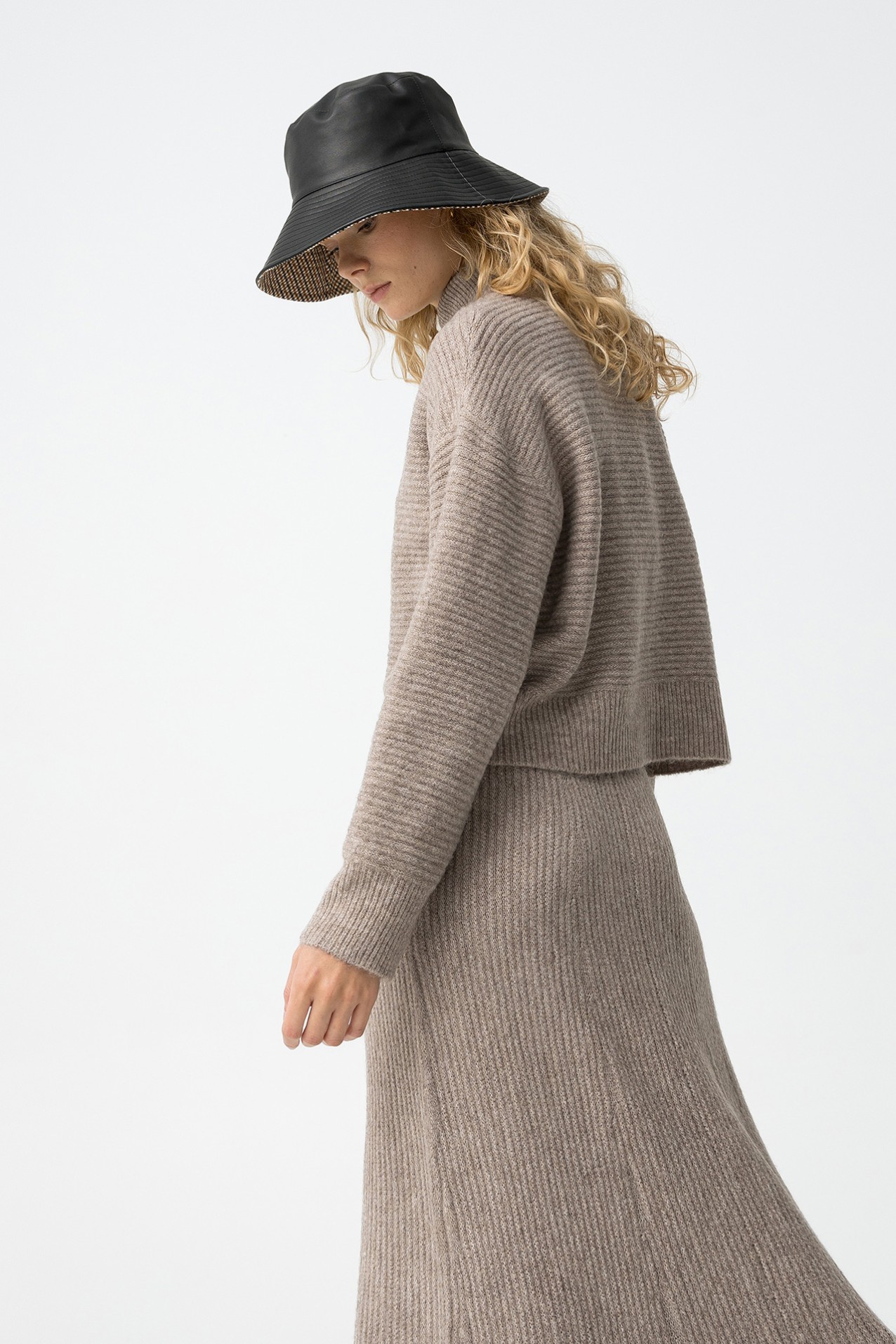 Beige Knit Sweater