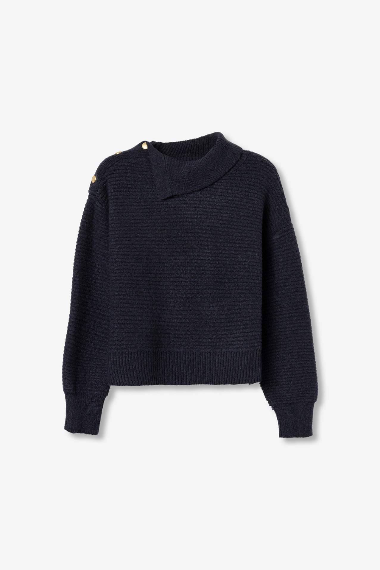 Navy Knit Sweater