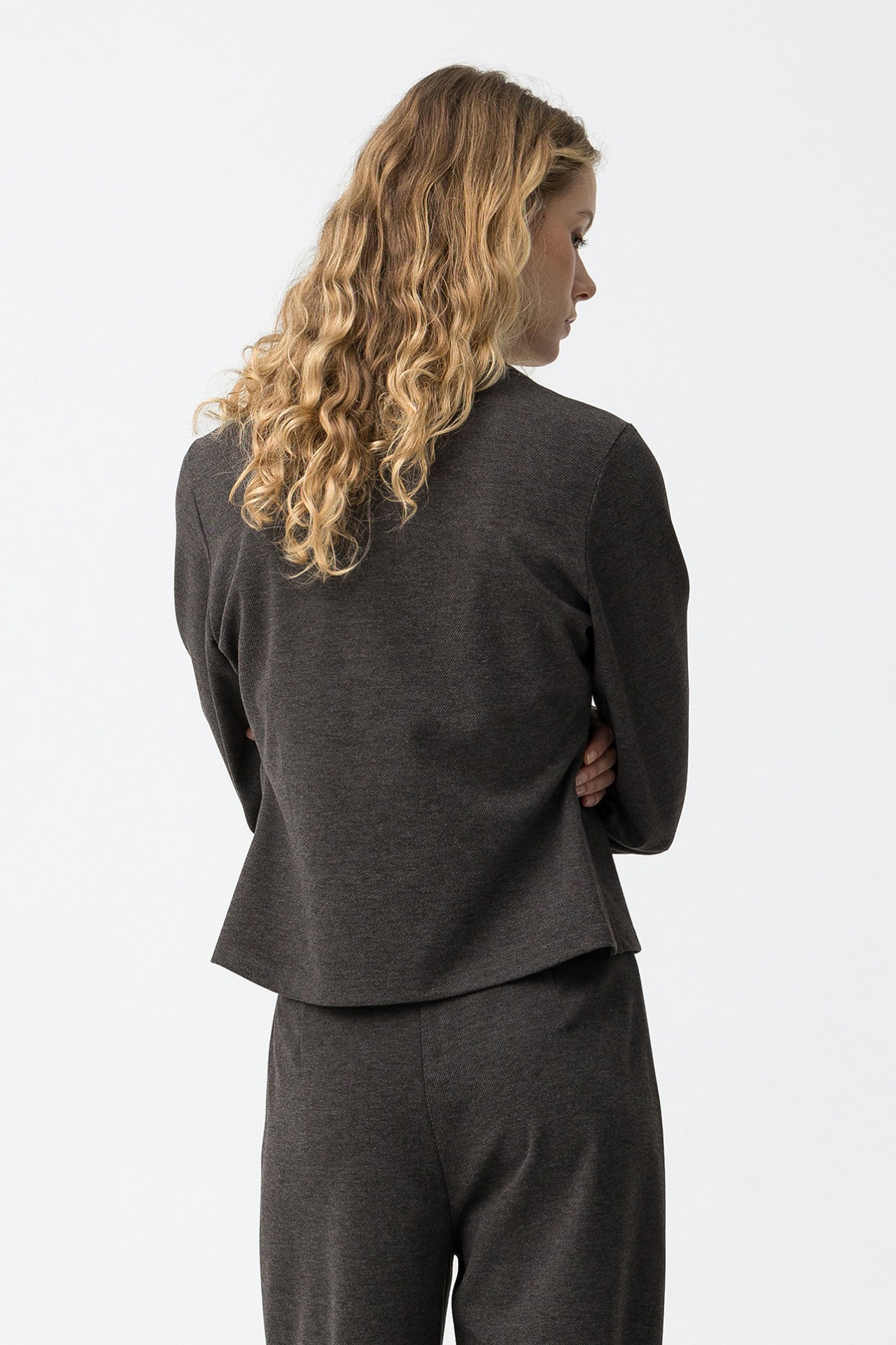 Gray Long Sleeve T-shirt