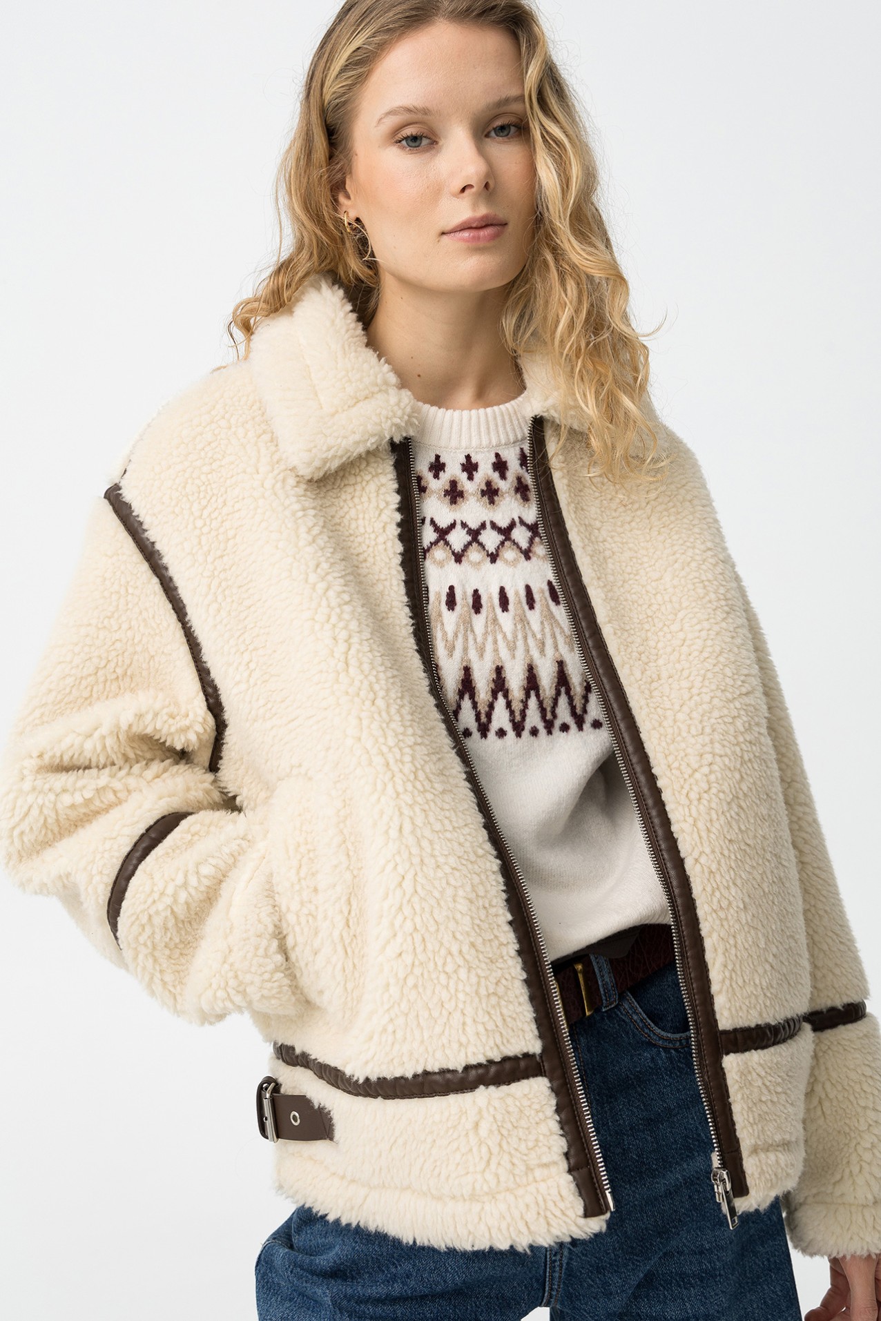 Combined Sherpa-Effect Coat