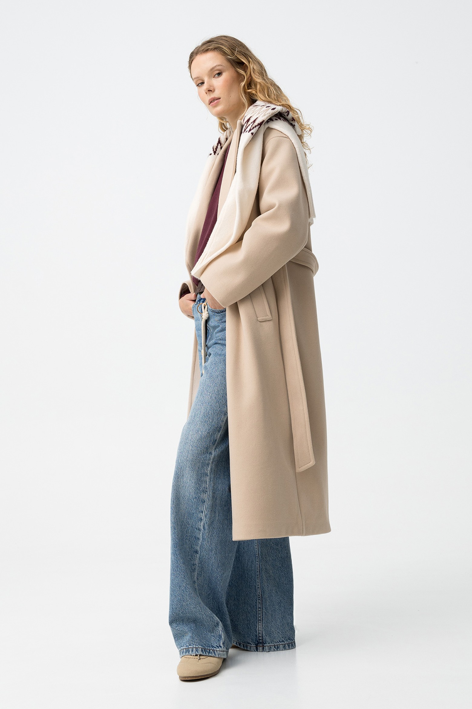 Relaxed Fit Coat