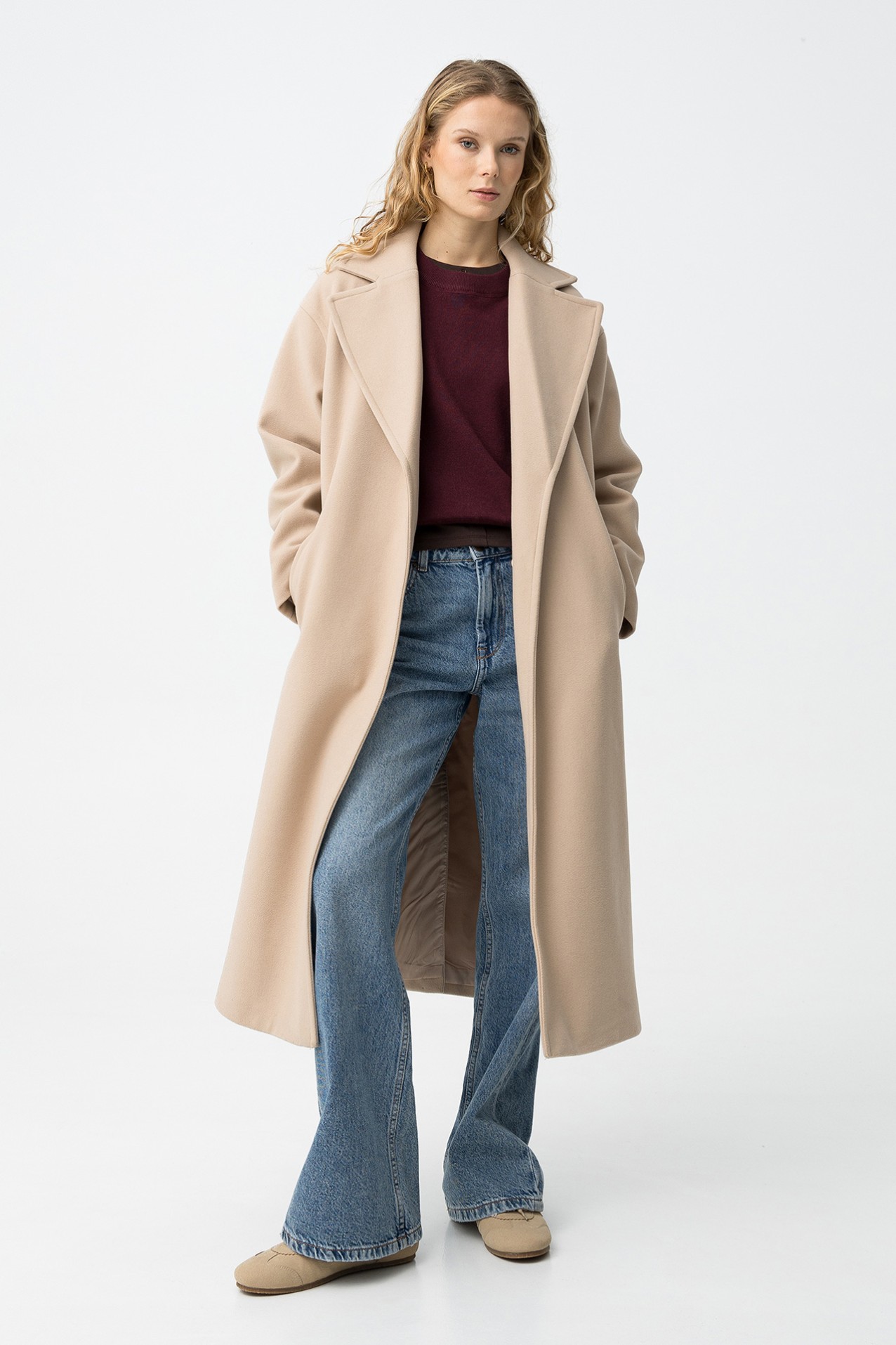Relaxed Fit Coat