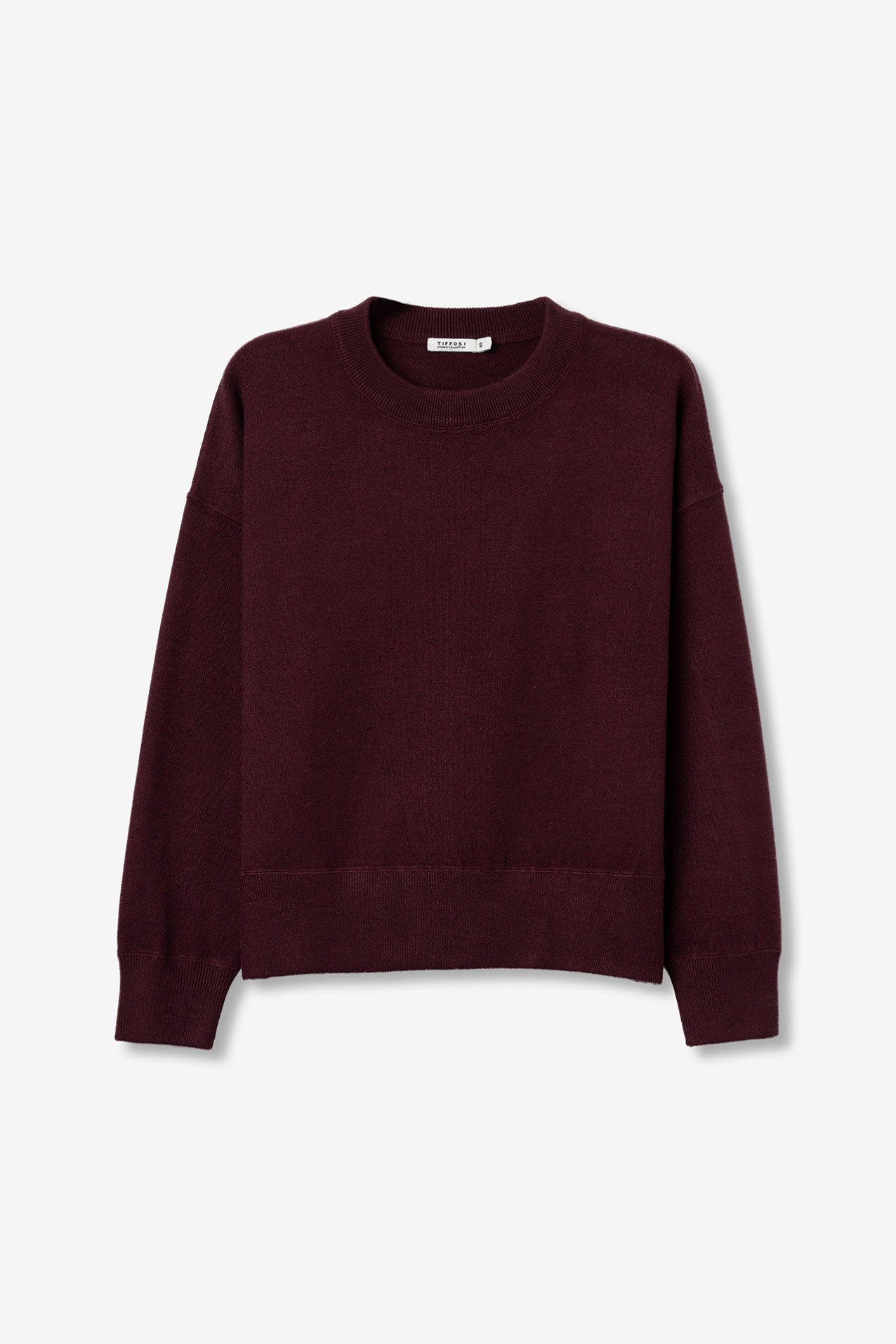 Burgundy Knit Sweater