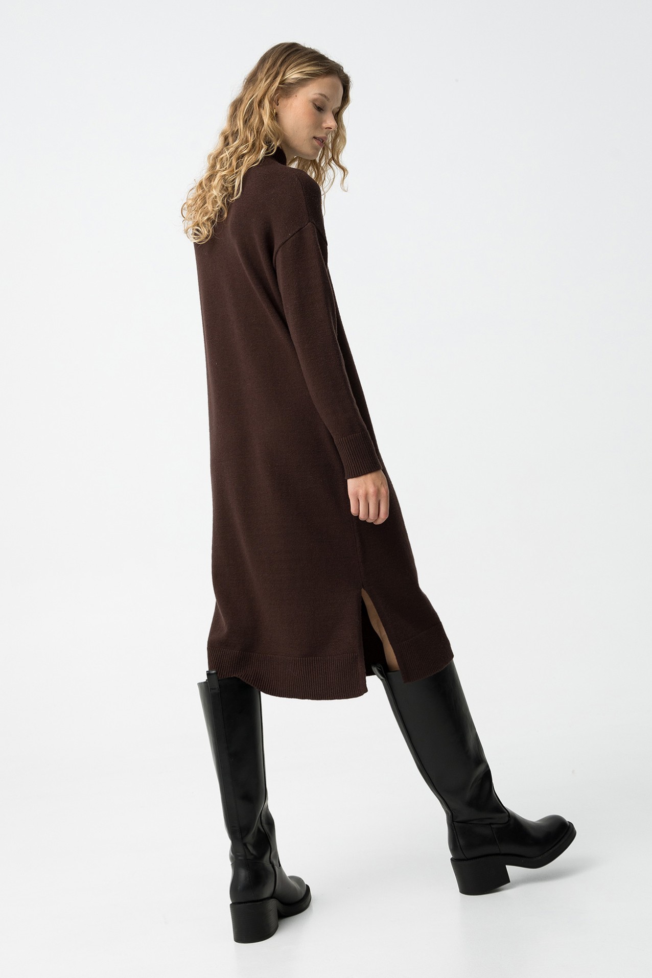 Chocolate Knit Dress