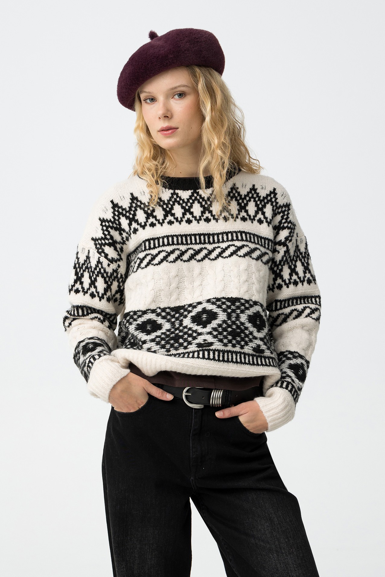 Camisola Tricotada Relaxed