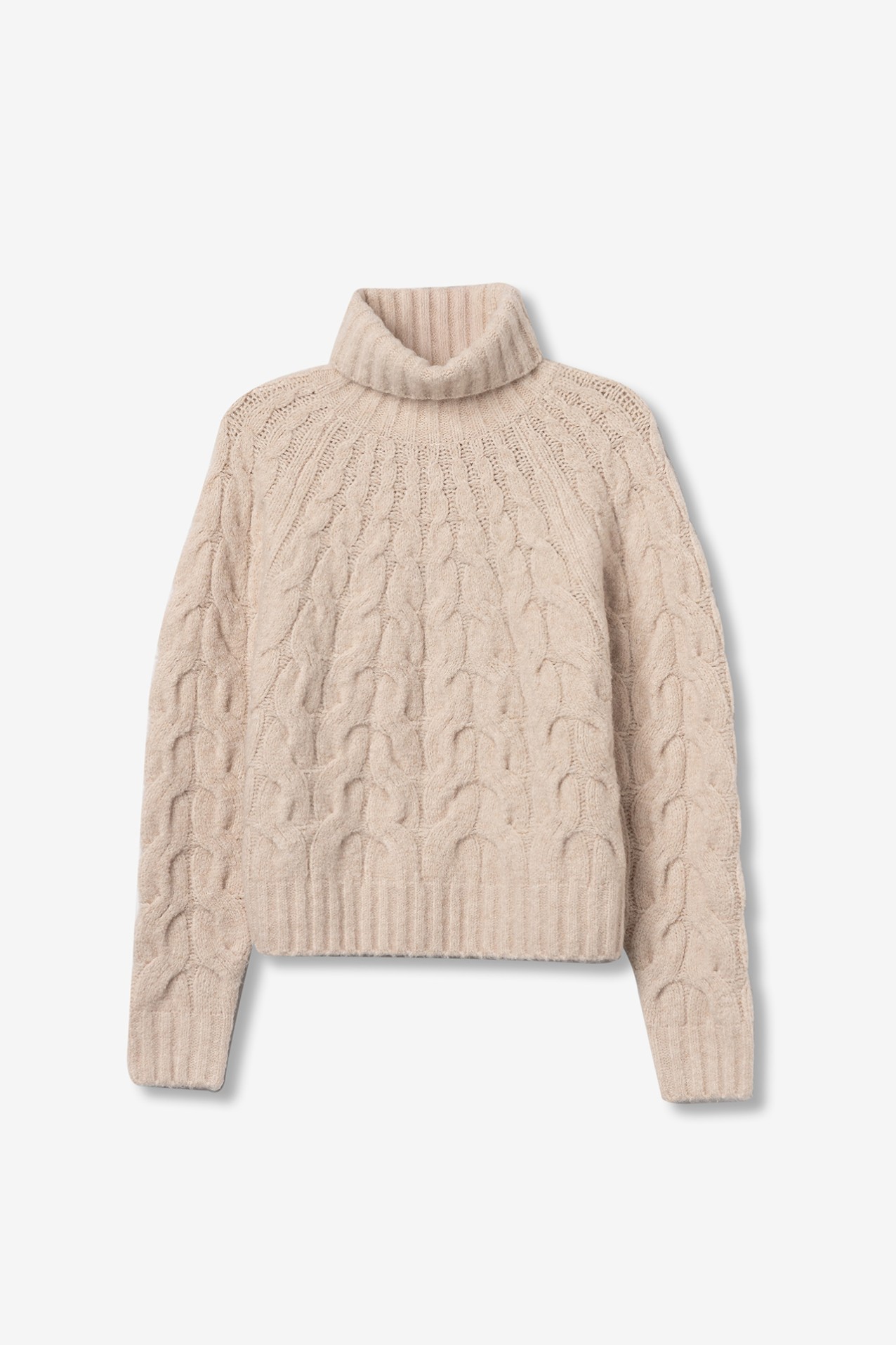 Beige Knit Sweater