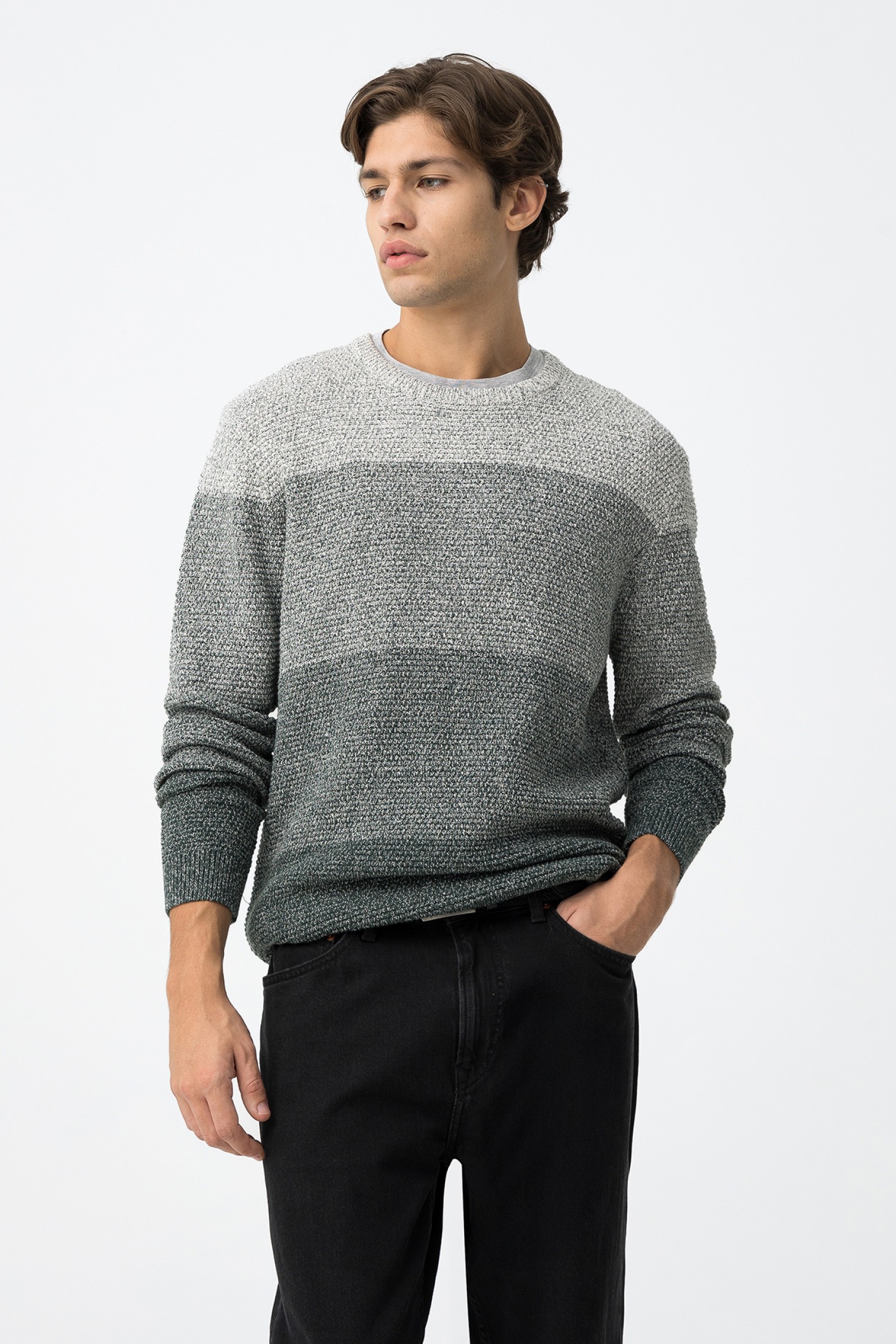 Camisola Degradê Tricotada