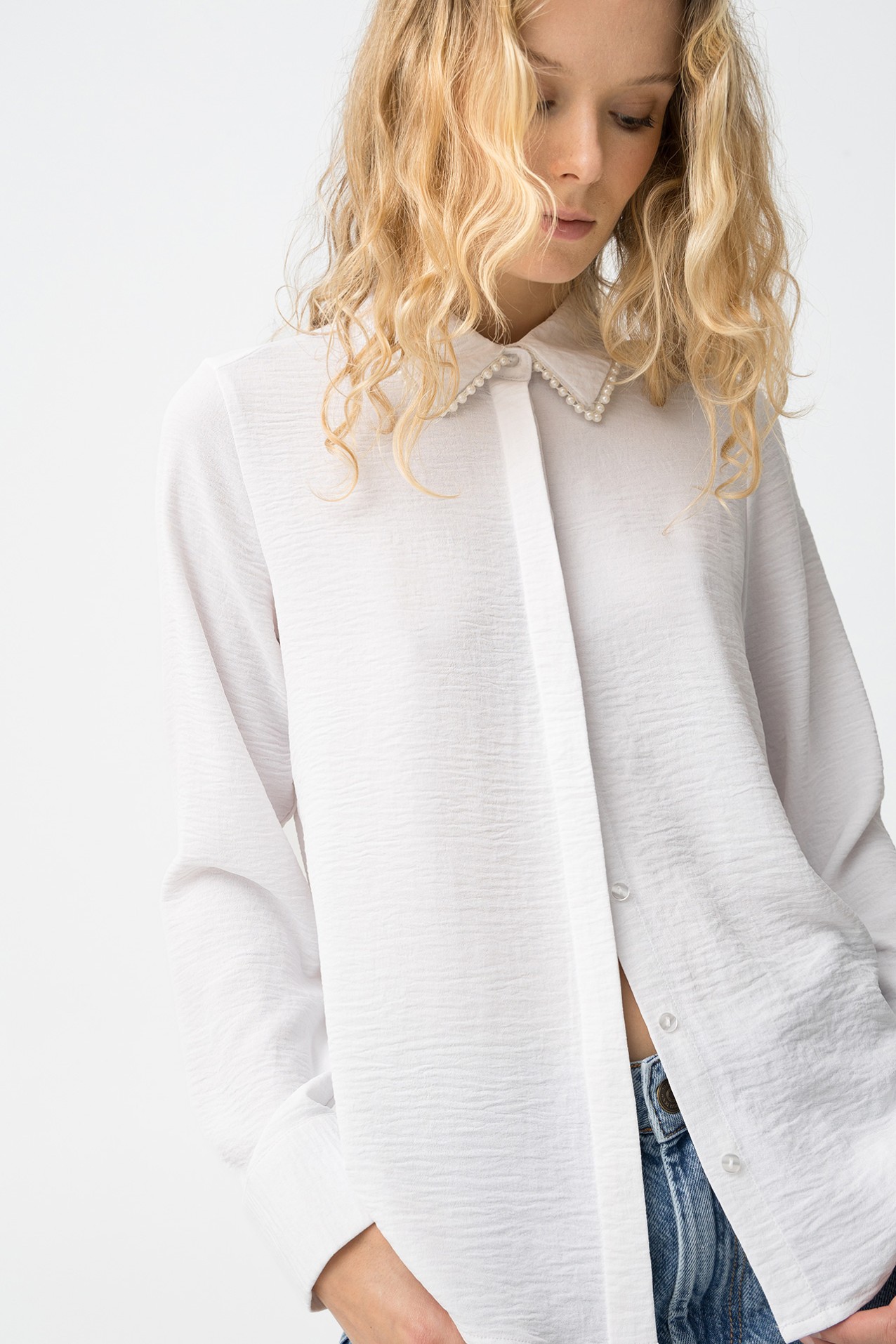 White Long Sleeve Shirt