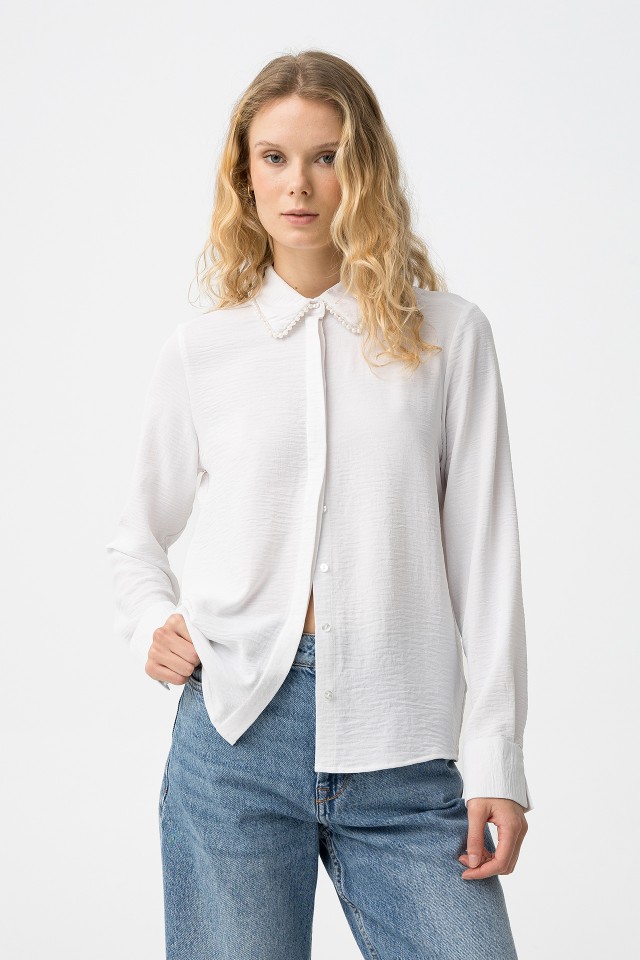 Camisa Manga Comprida Cru