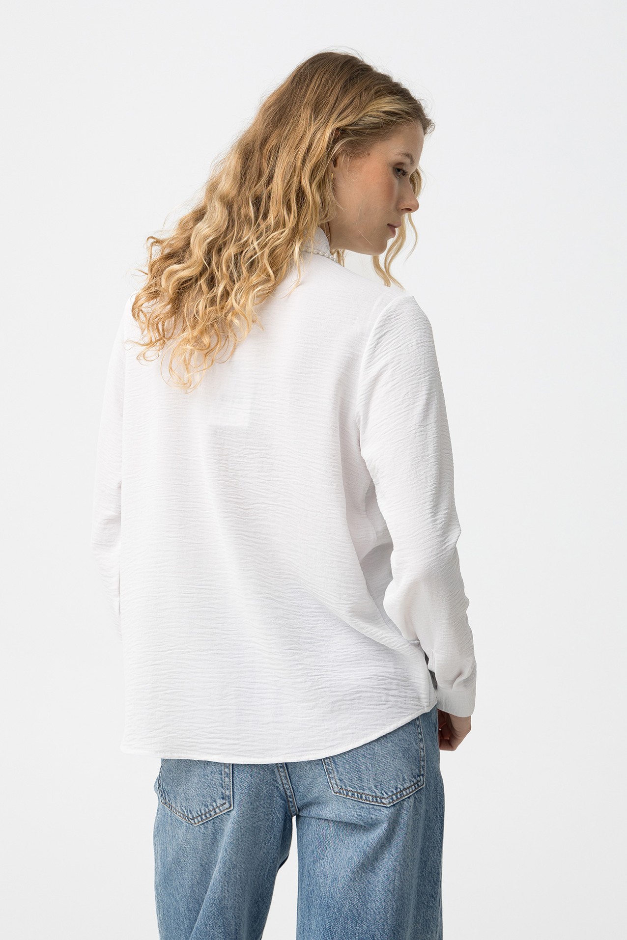 White Long Sleeve Shirt