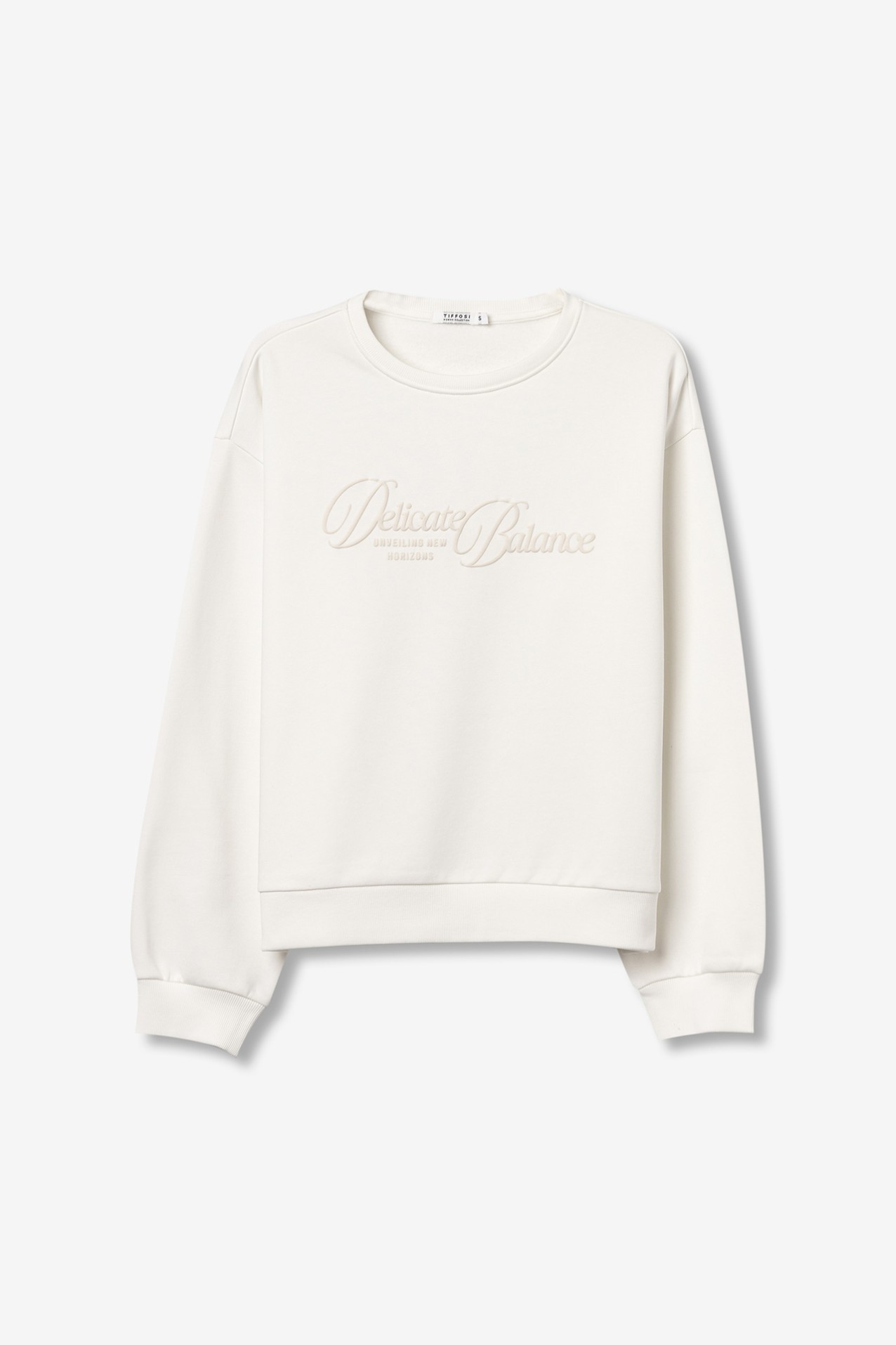 Sudadera blanca casual