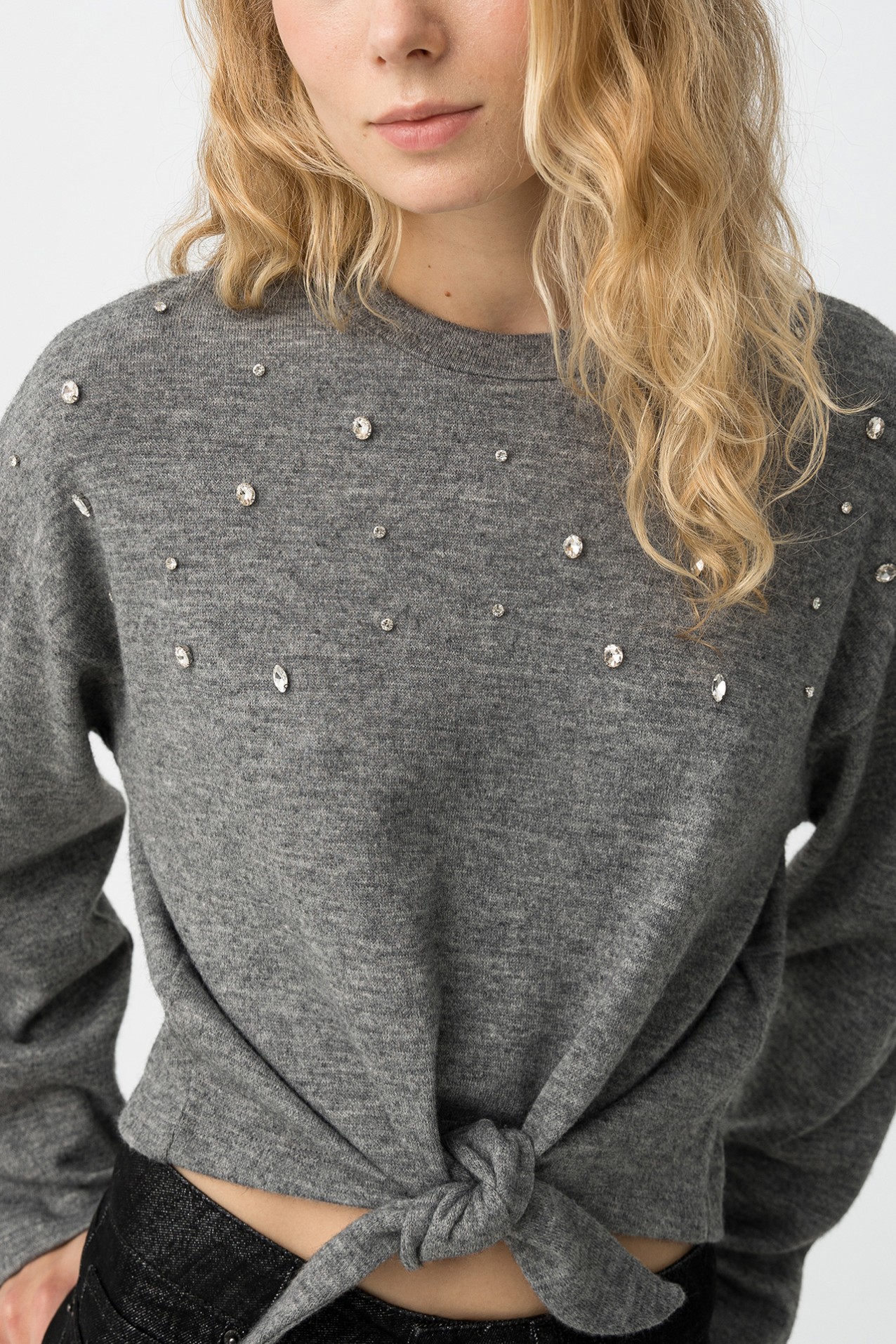 Grey Long Sleeve T-shirt