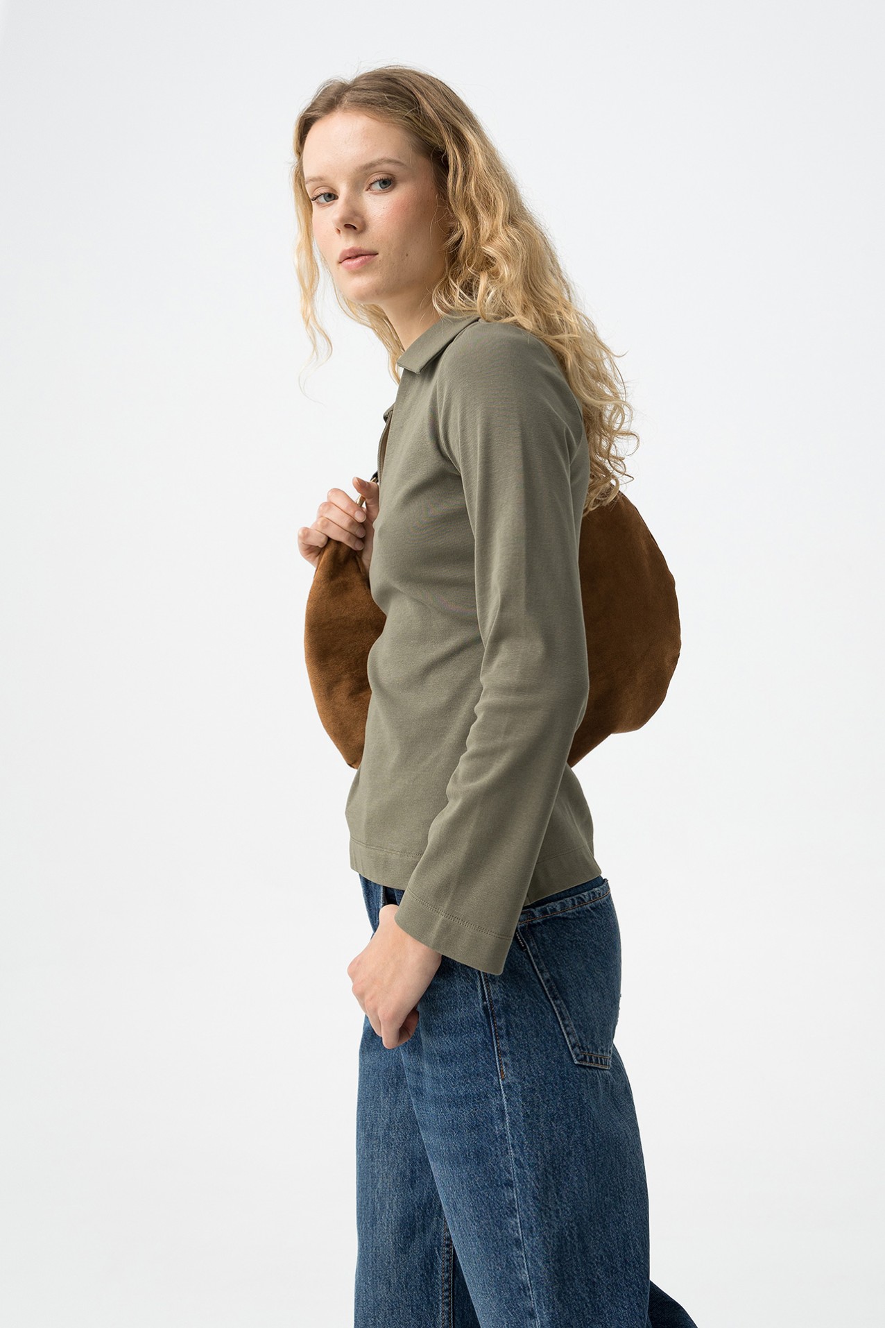 Camiseta Manga Larga Verde