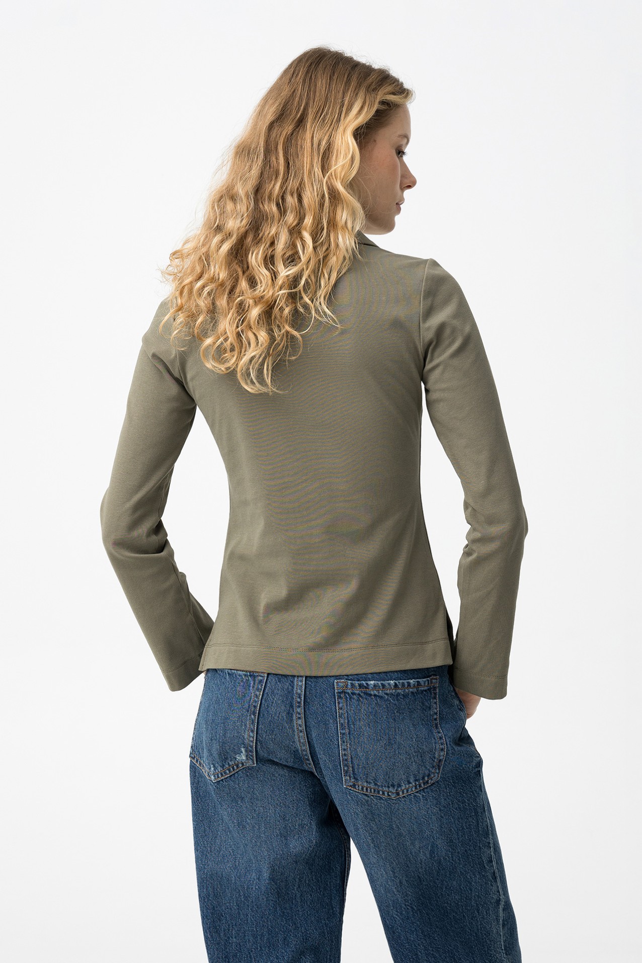 T-shirt Manga Comprida Verde