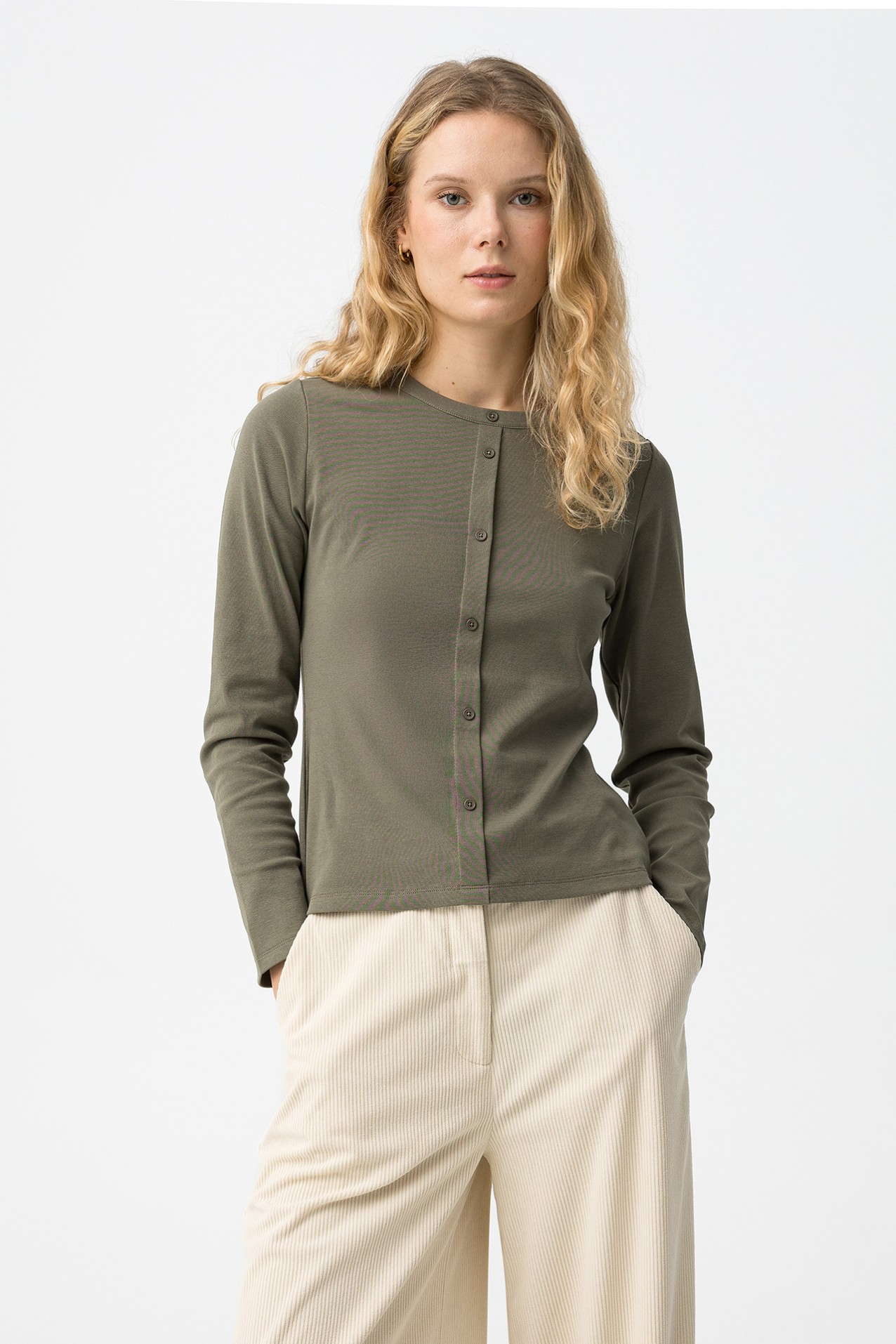 Camiseta Manga Larga Verde