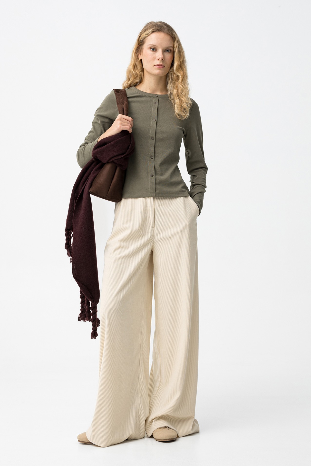 Camiseta Manga Larga Verde