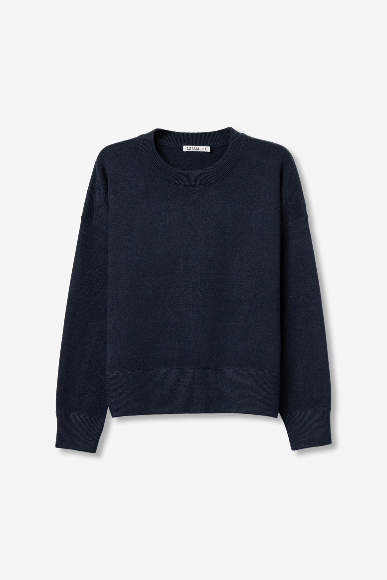 Dark Blue Knit Sweater