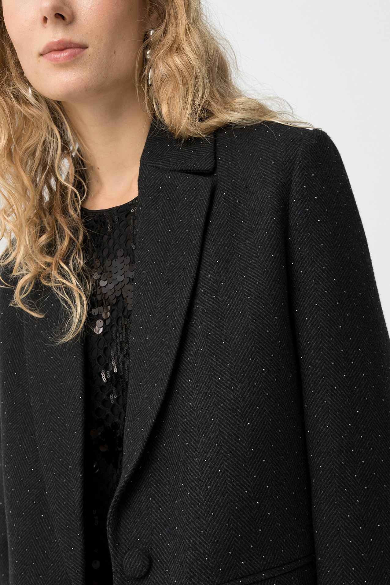 Black Relaxed Fit Blazer