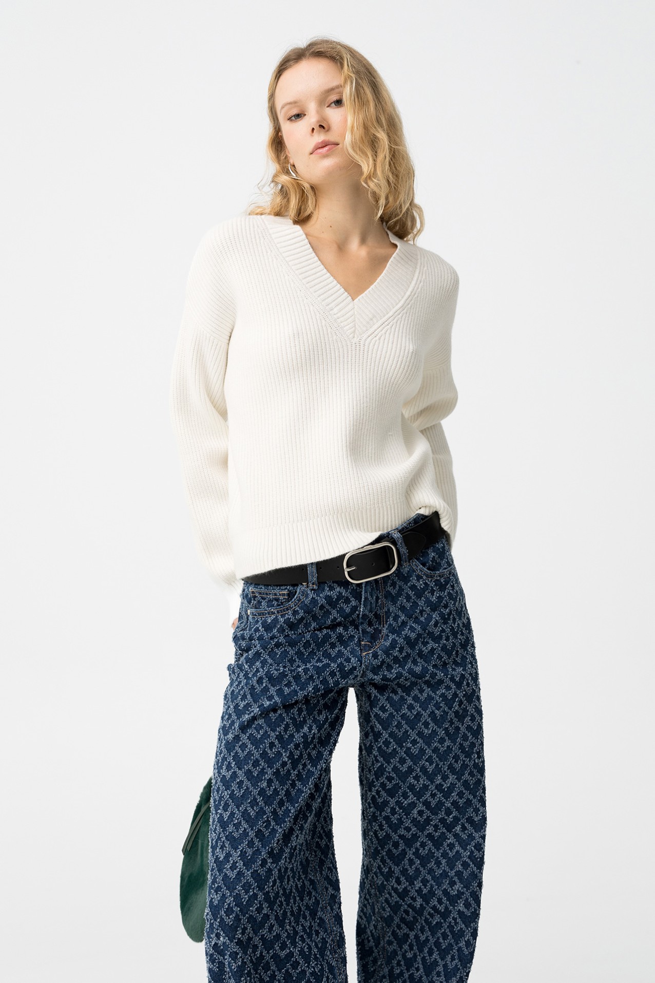 Camisola Relaxed Tricotada