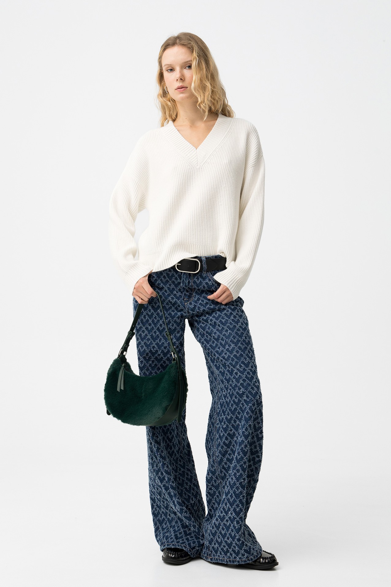 Camisola Relaxed Tricotada