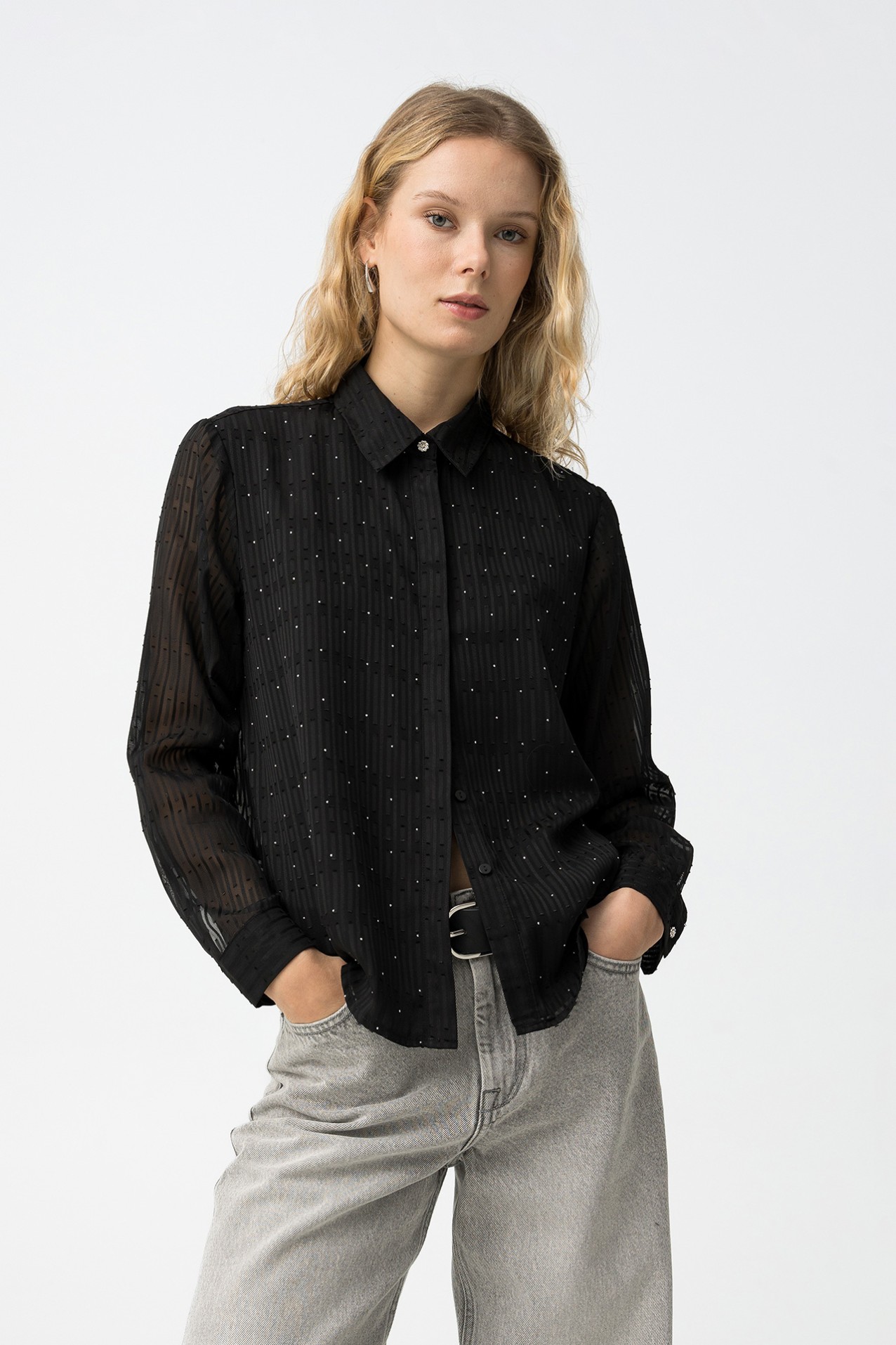 Black Long Sleeve Shirt