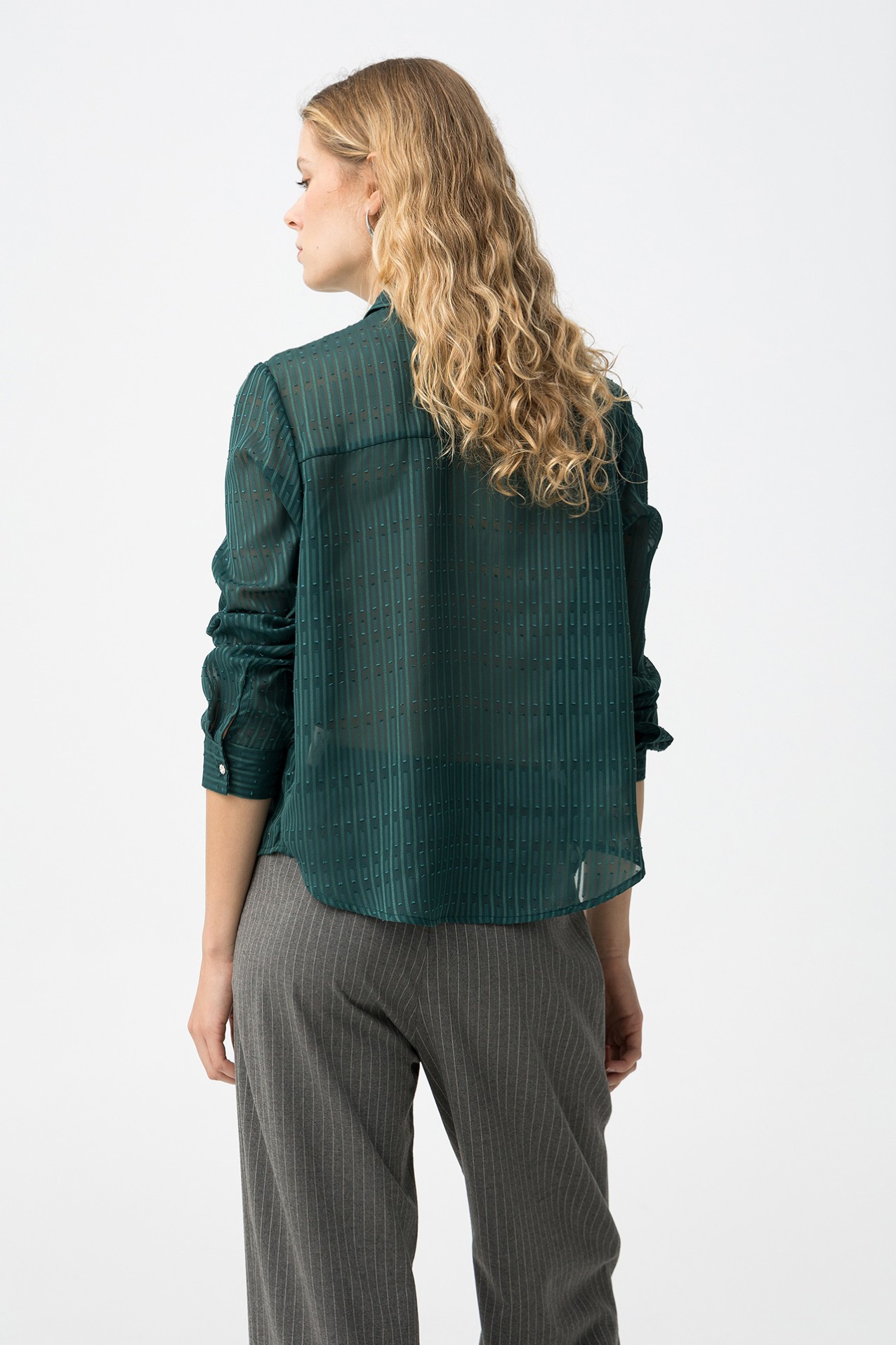 Green Long Sleeve Shirt