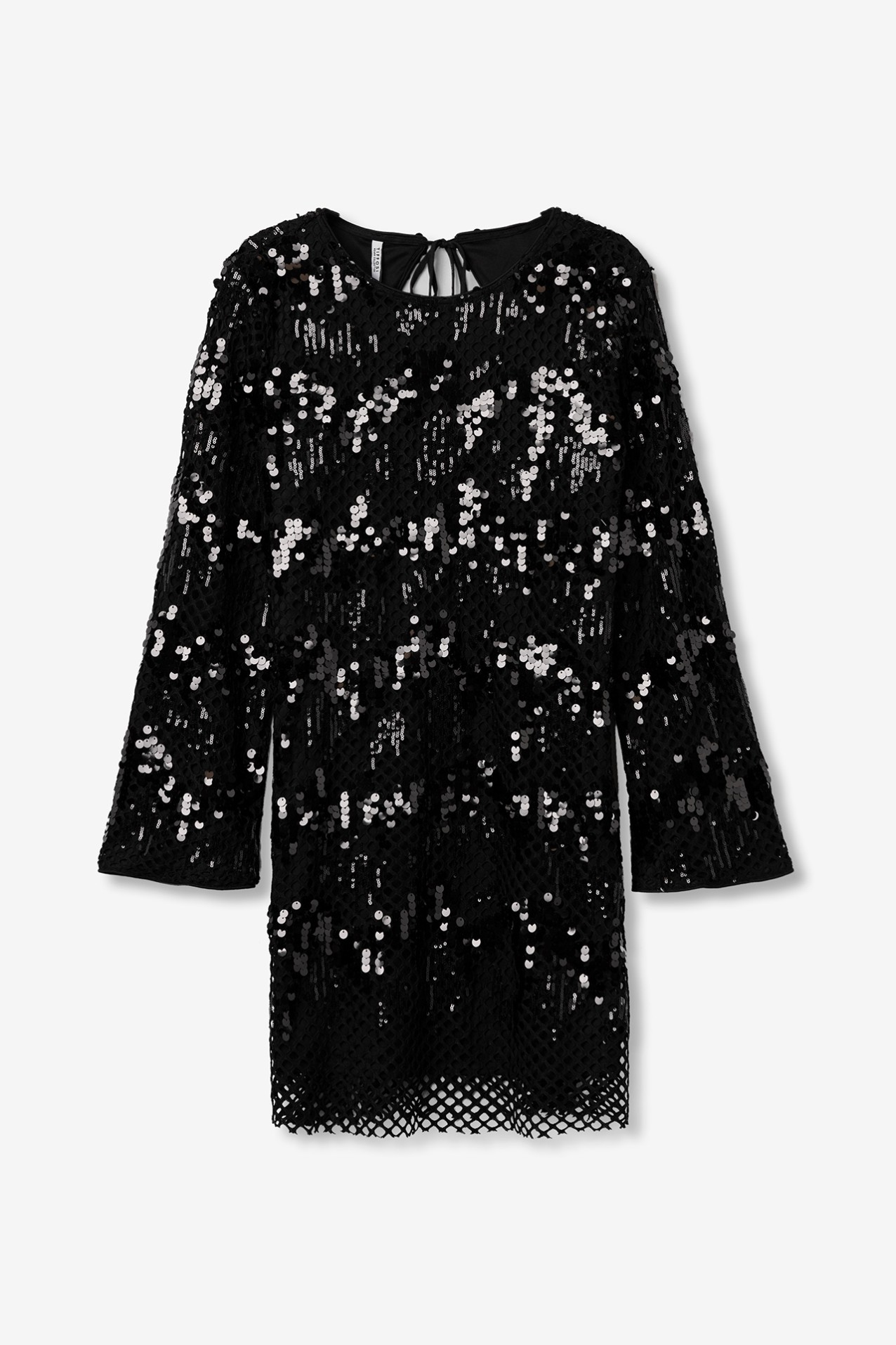 Black Sequin Dress