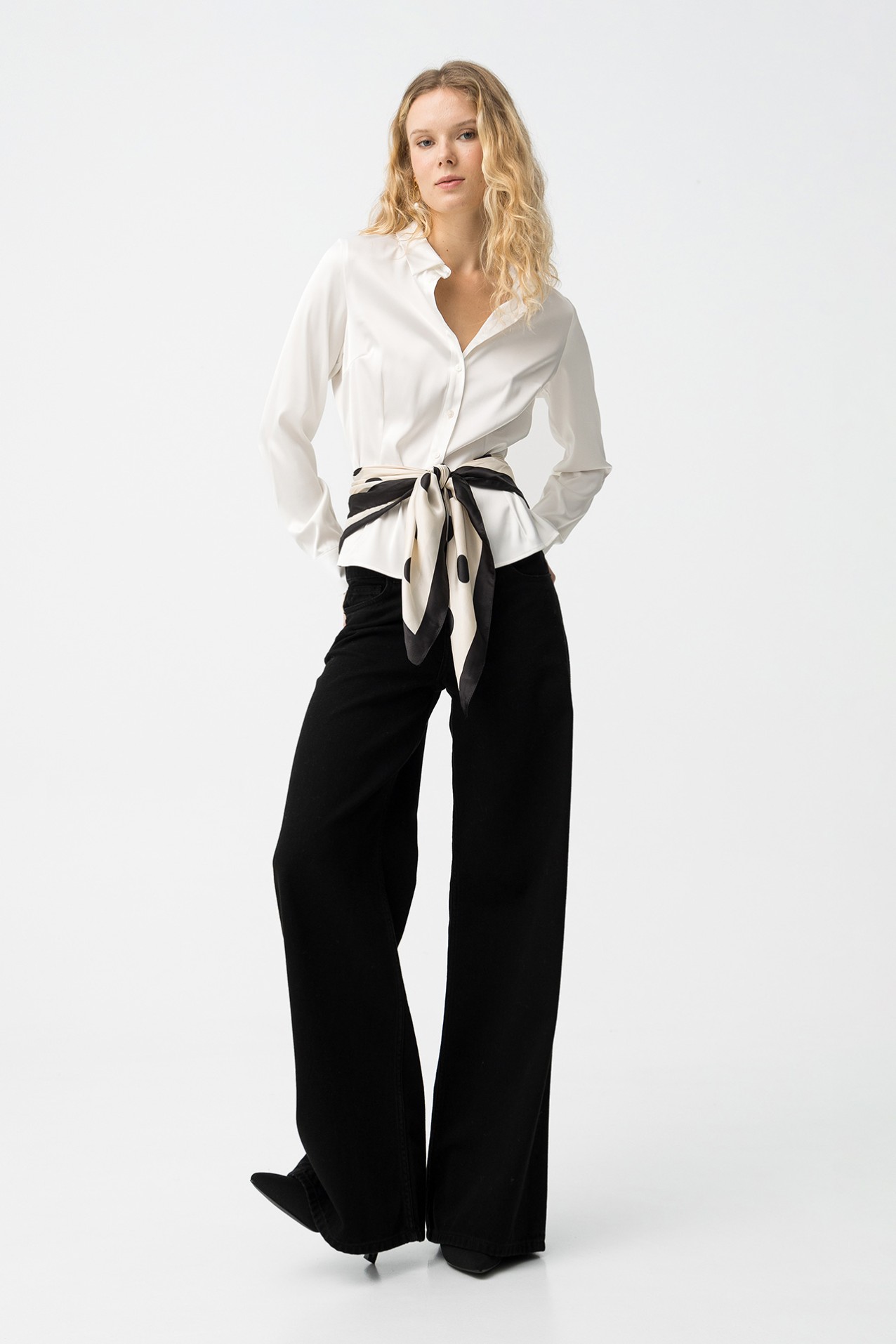 Camisa Slim Manga Comprida