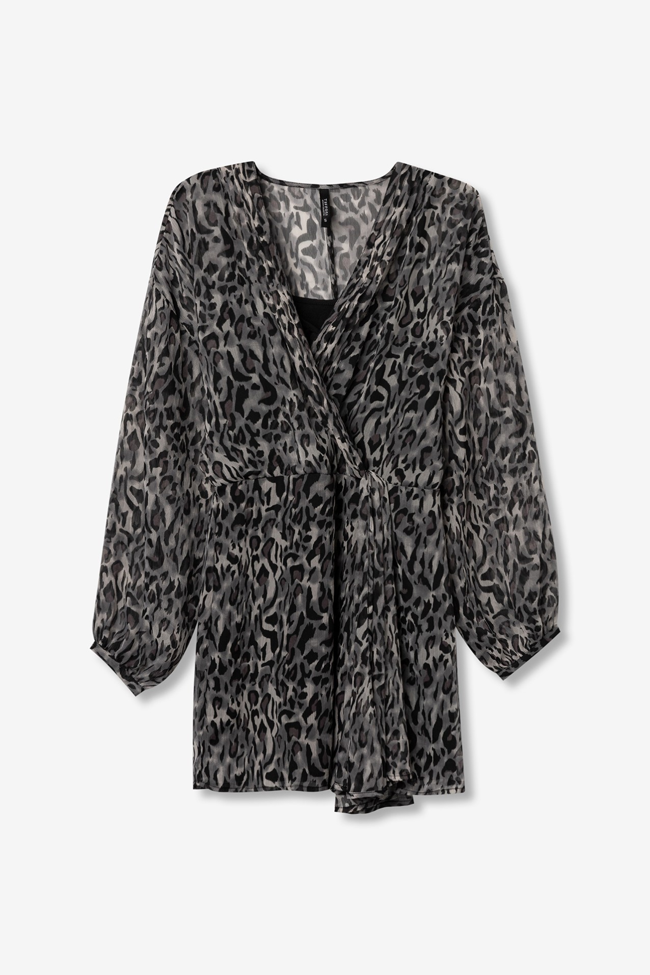 Vestido Animal Print Fluido