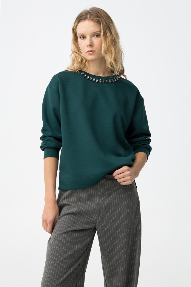 Dark Green Sweatshirt