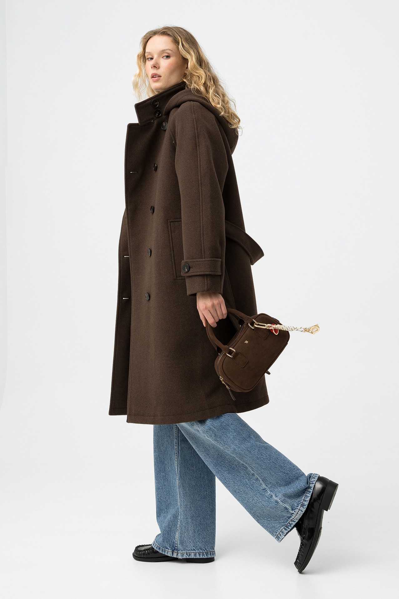 Casaco Comprido Chocolate