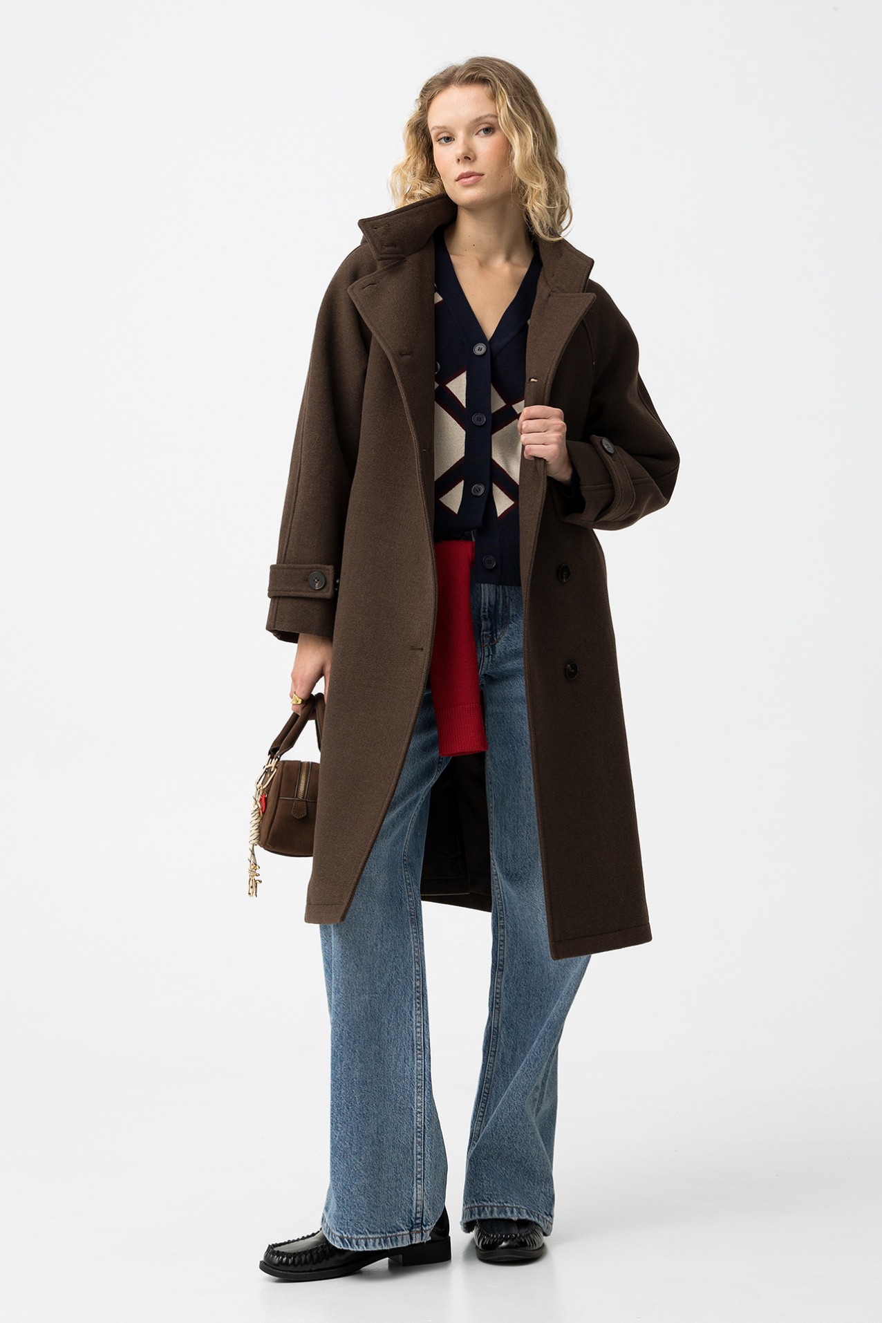 Casaco Comprido Chocolate