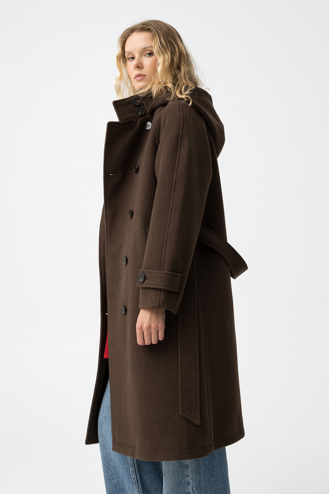 Casaco Comprido Chocolate