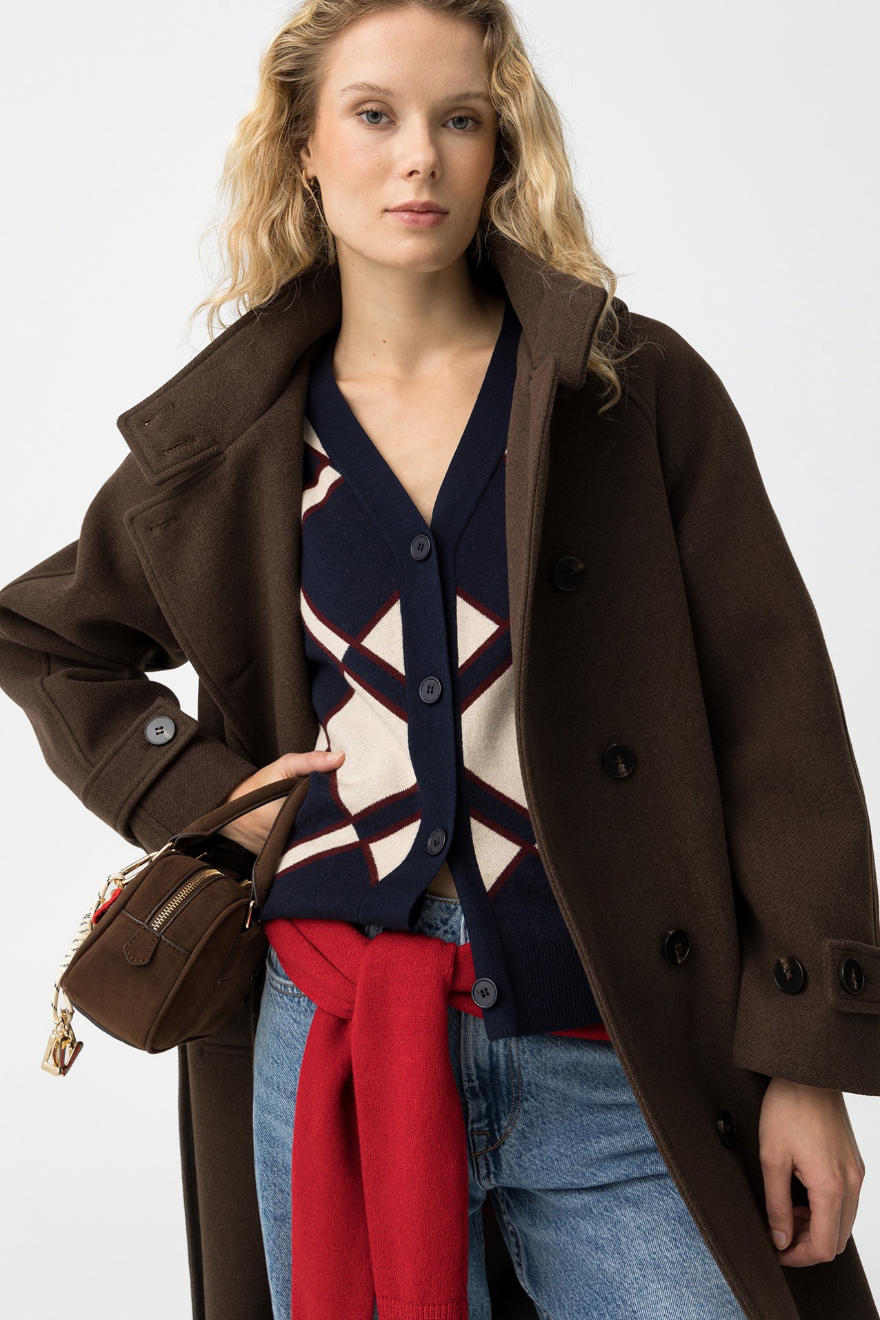 Casaco Comprido Chocolate