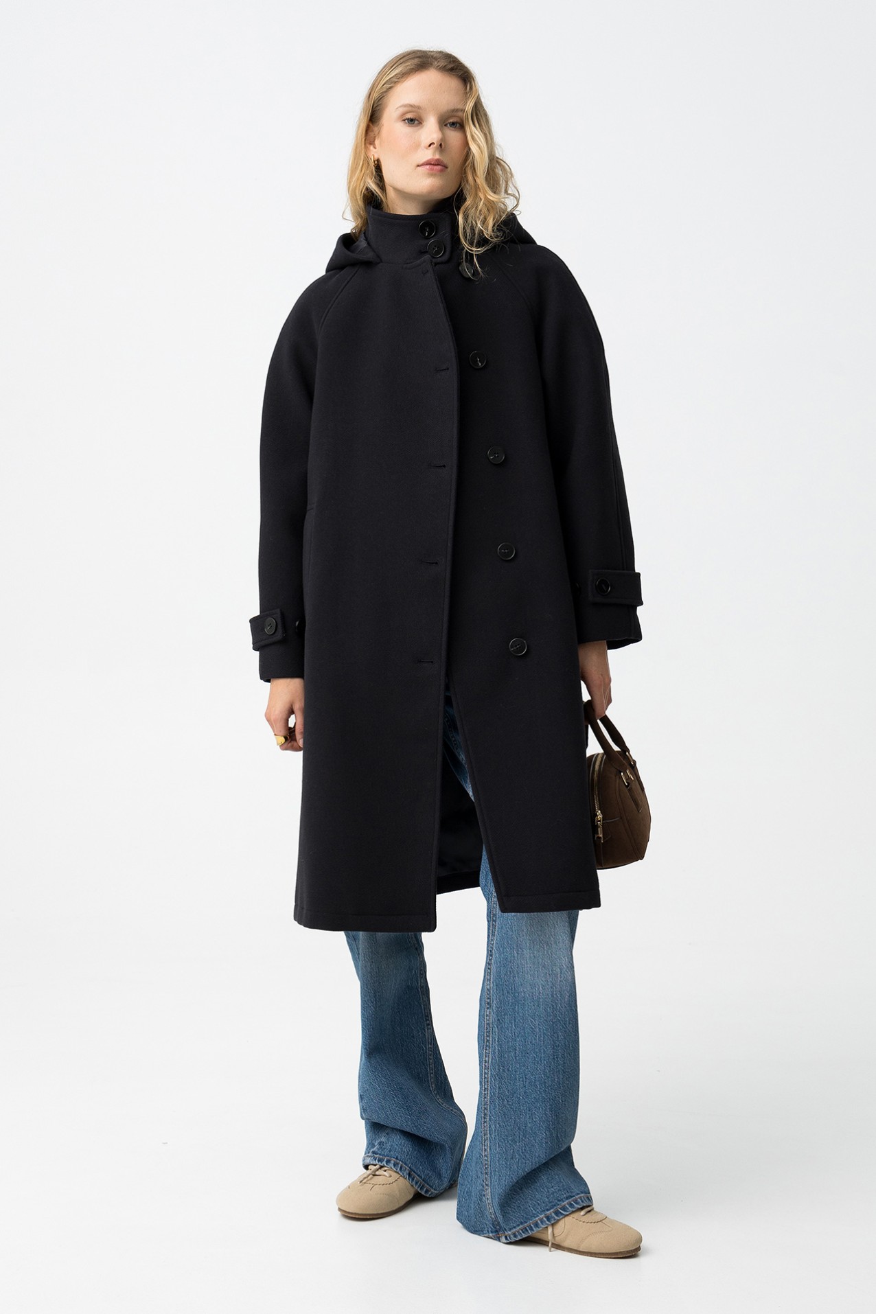 Navy Long Coat