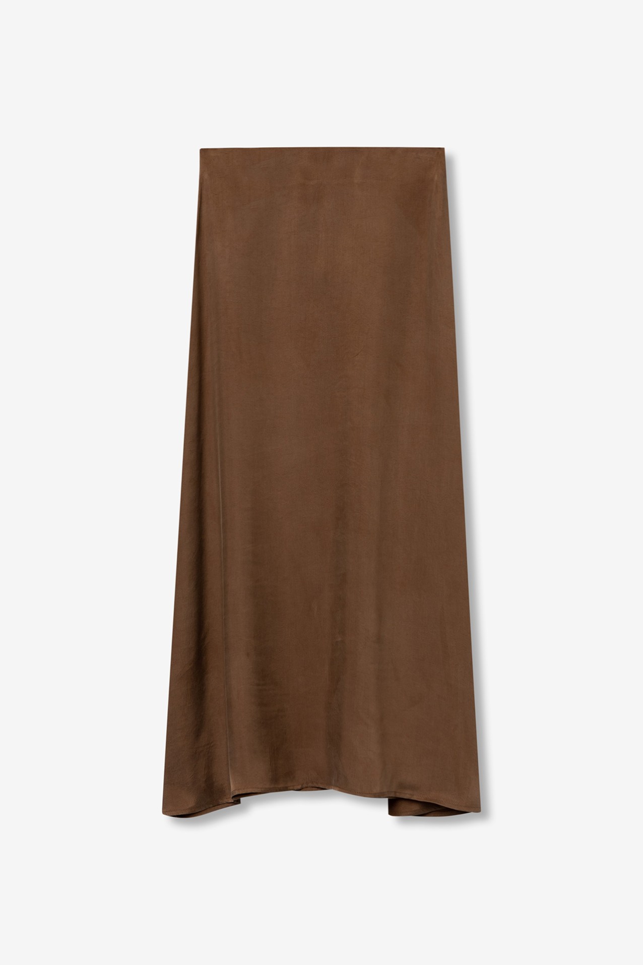 Beige Midi Skirt