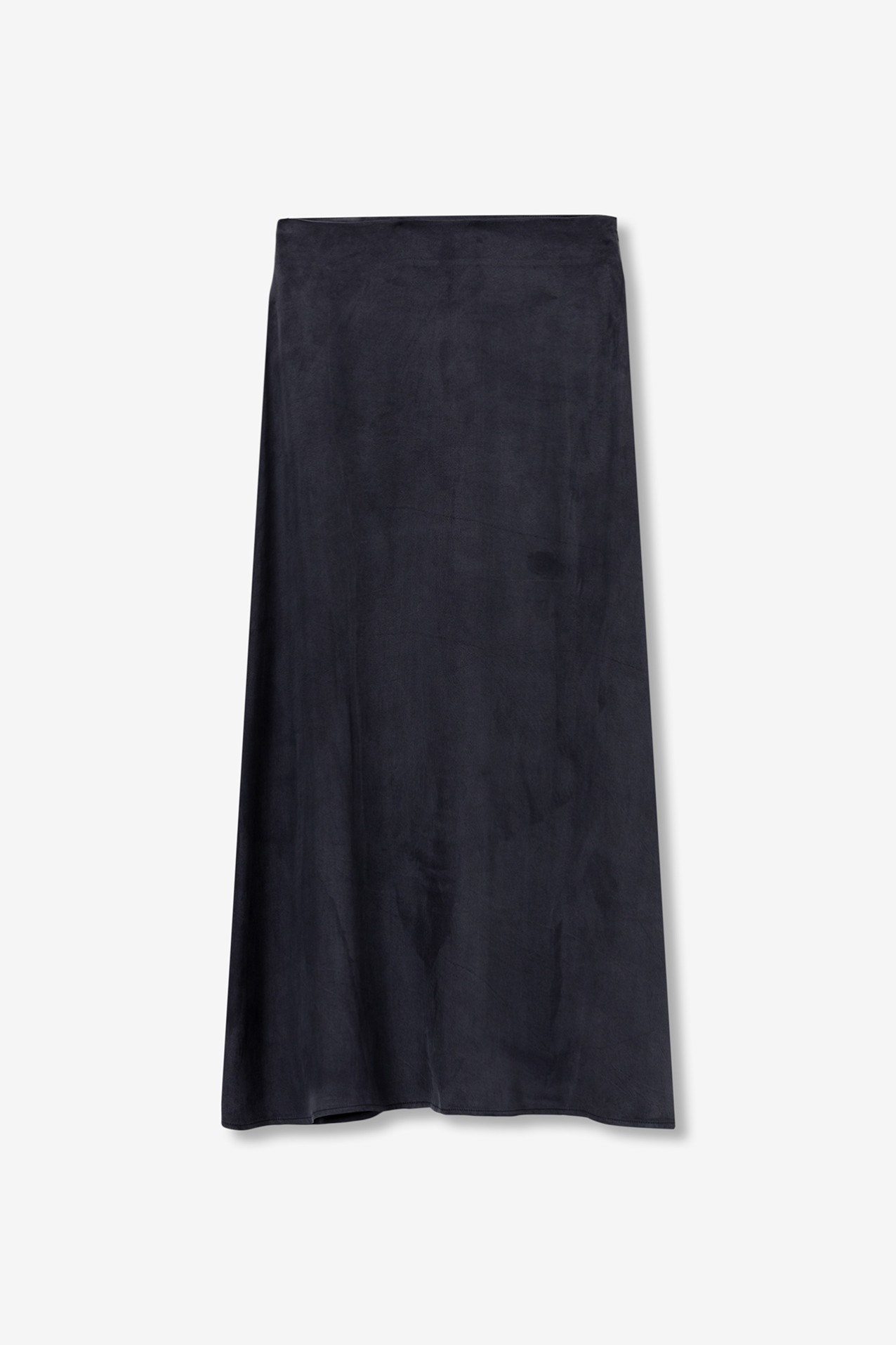 Saia Midi Azul Escuro