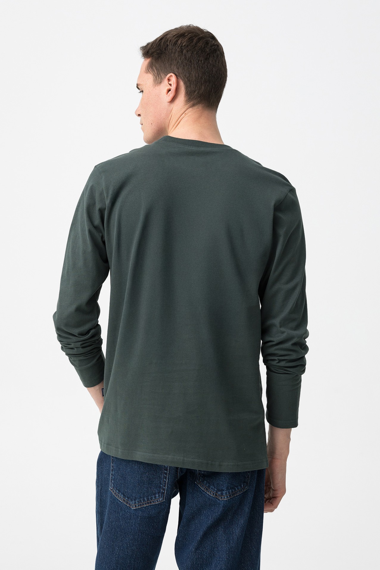 Camiseta Estampada de Manga Larga