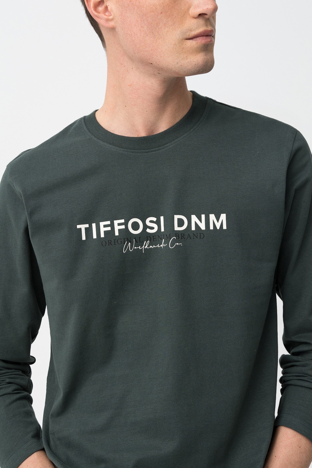 Camiseta Estampada de Manga Larga