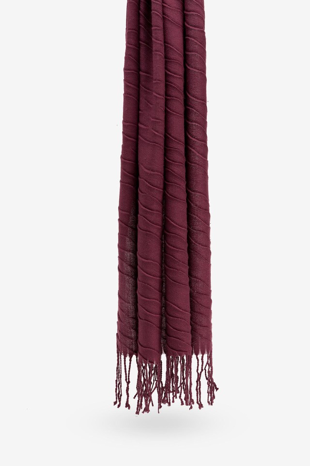 Soft Pleated Scarf