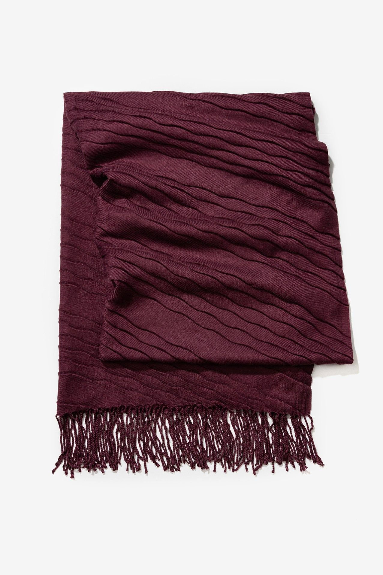 Soft Pleated Scarf