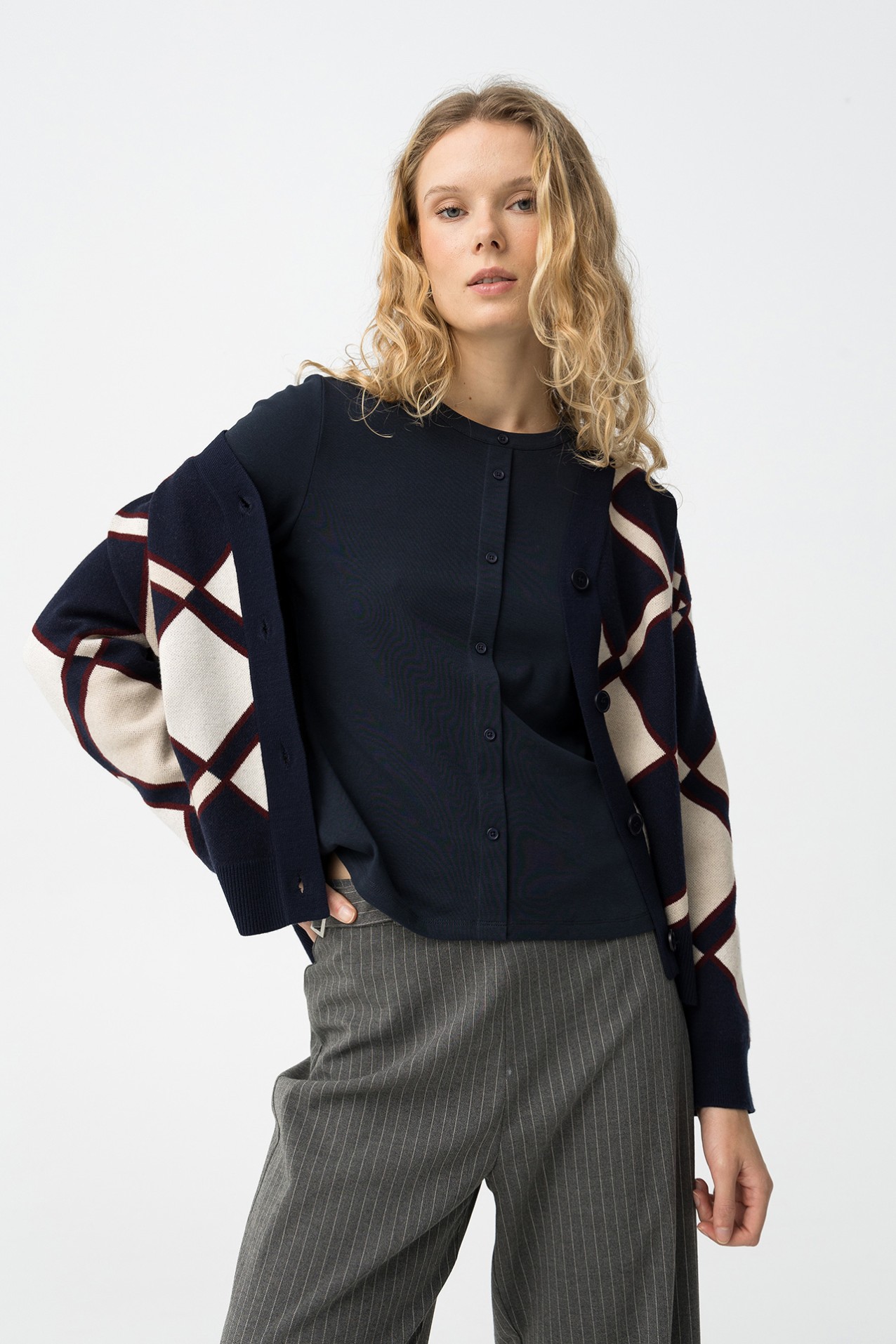 Blue Long Sleeve T-Shirt