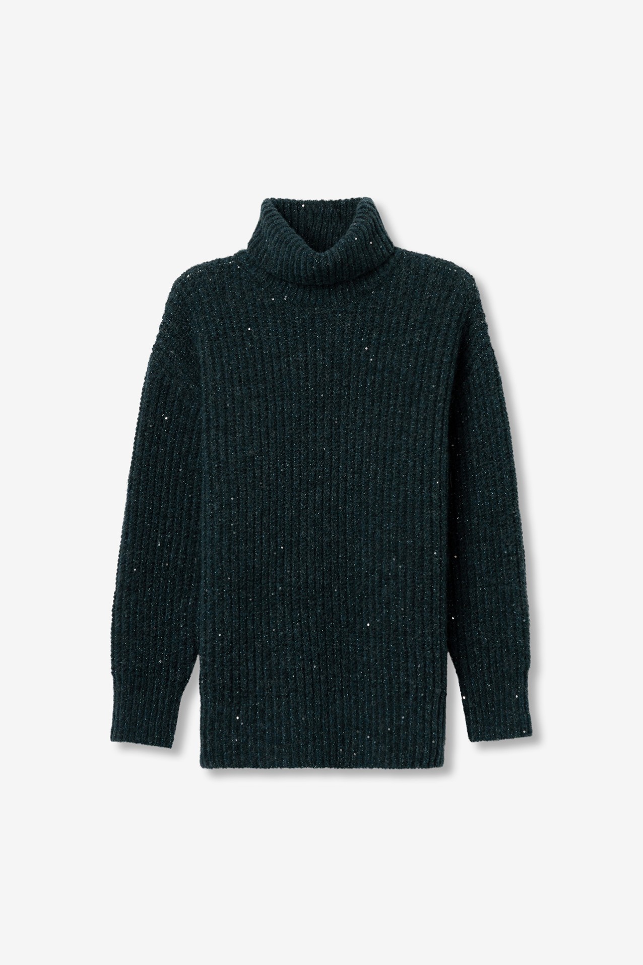 Dark Green Knit Sweater