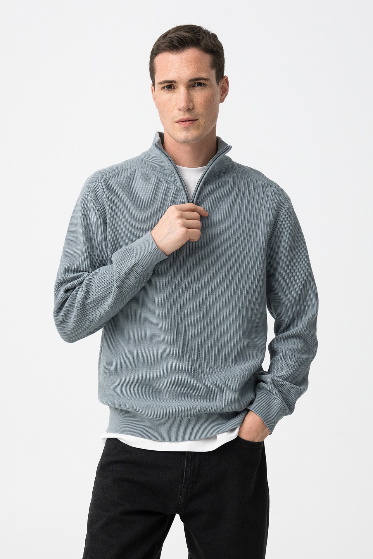 Blue Citadel Sweater