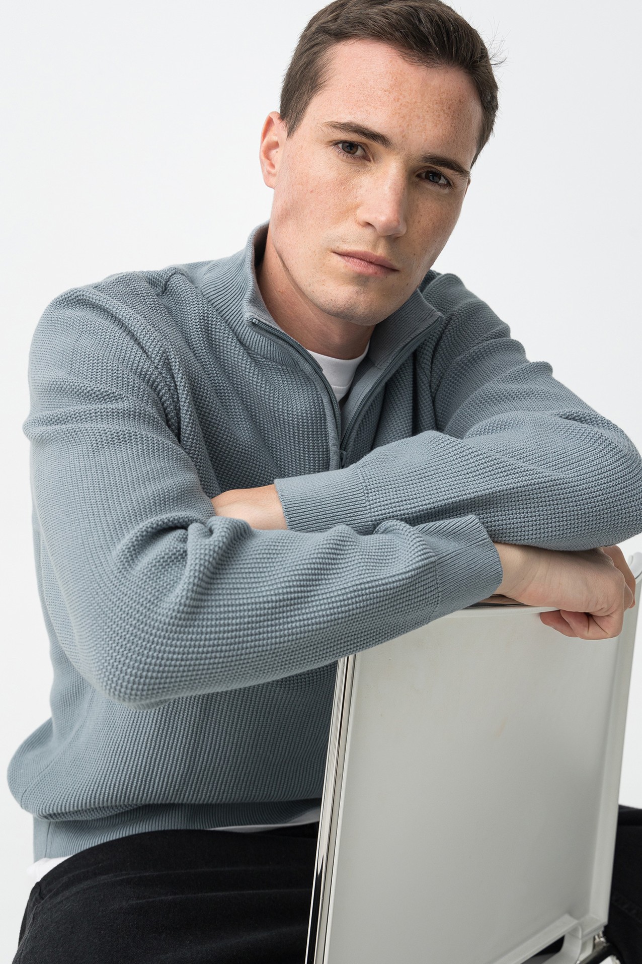 Blue Citadel Sweater