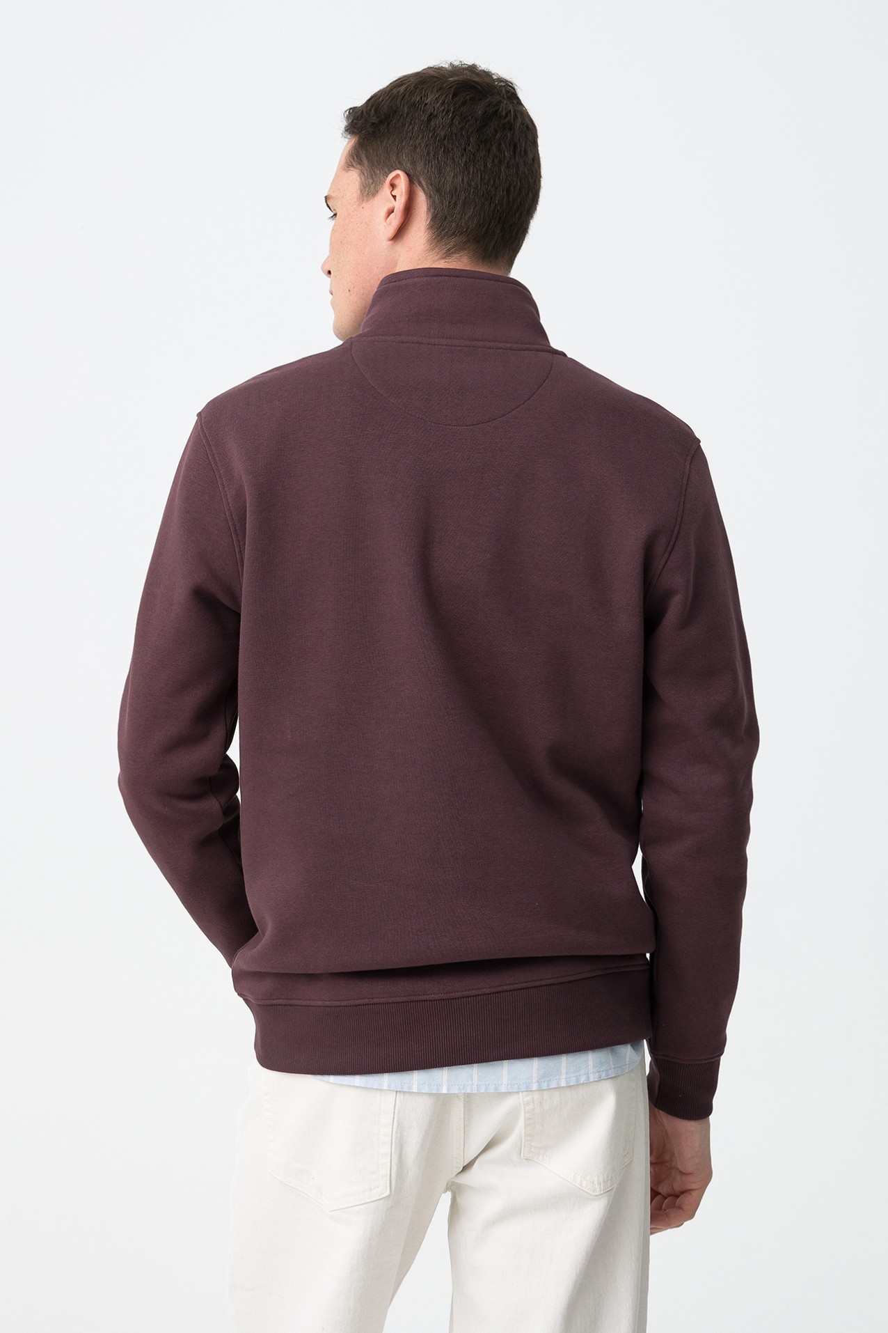 Sweatshirt Castanho Regular