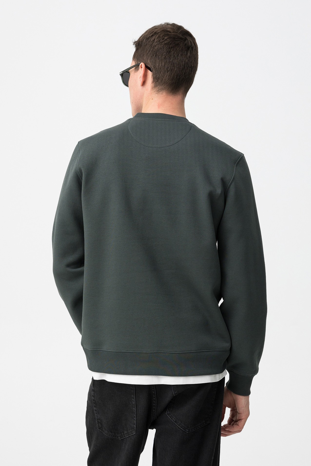 Sweatshirt Verde Casual